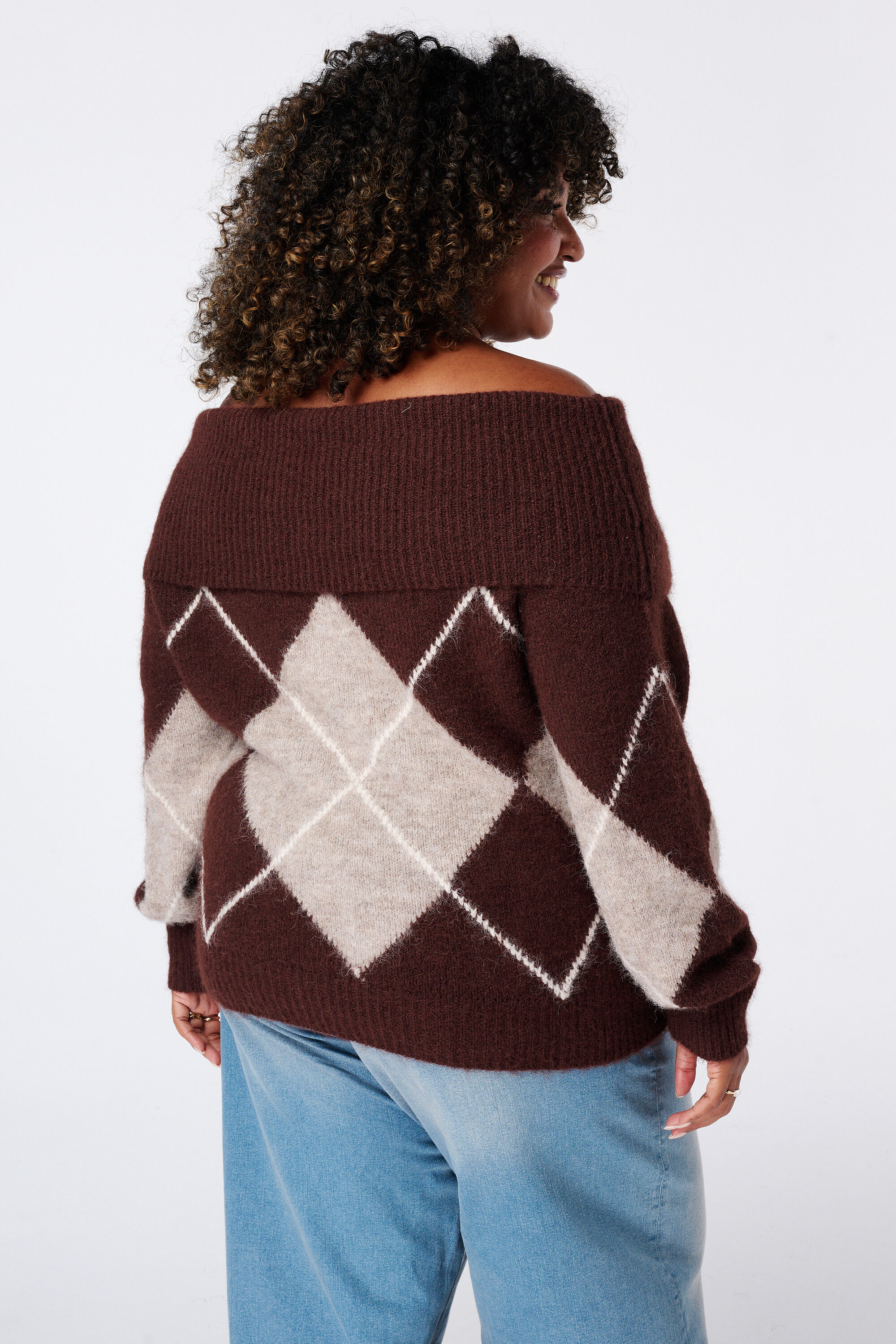 Off shoulder trui image number 3