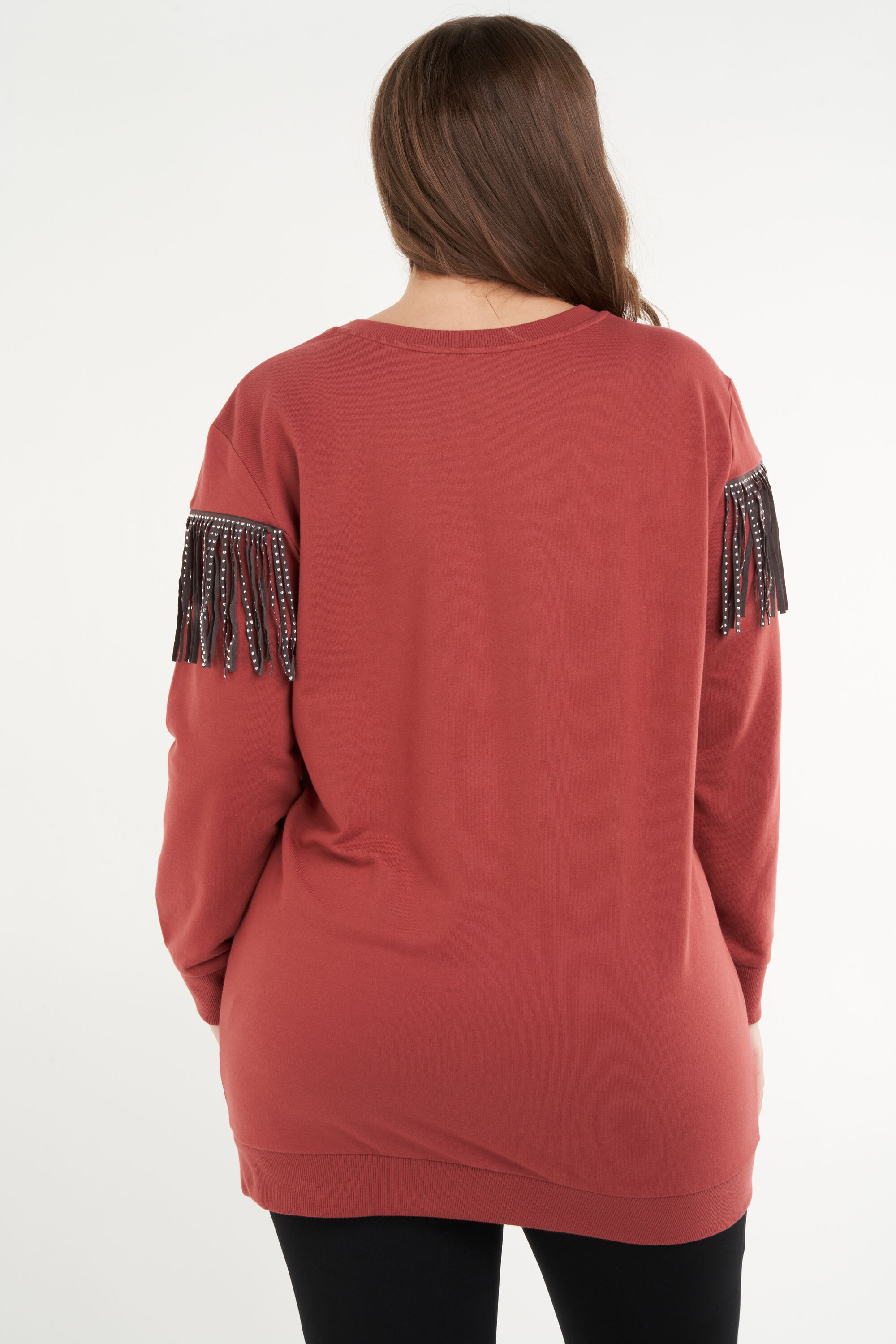 Sweater met franjes image number 3