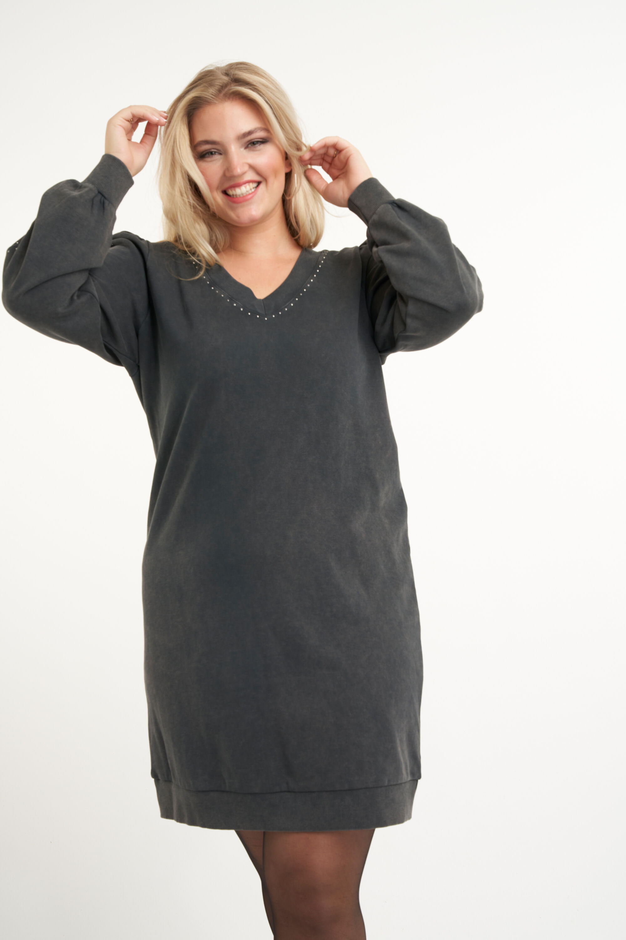 Sweaterjurk  image number 5