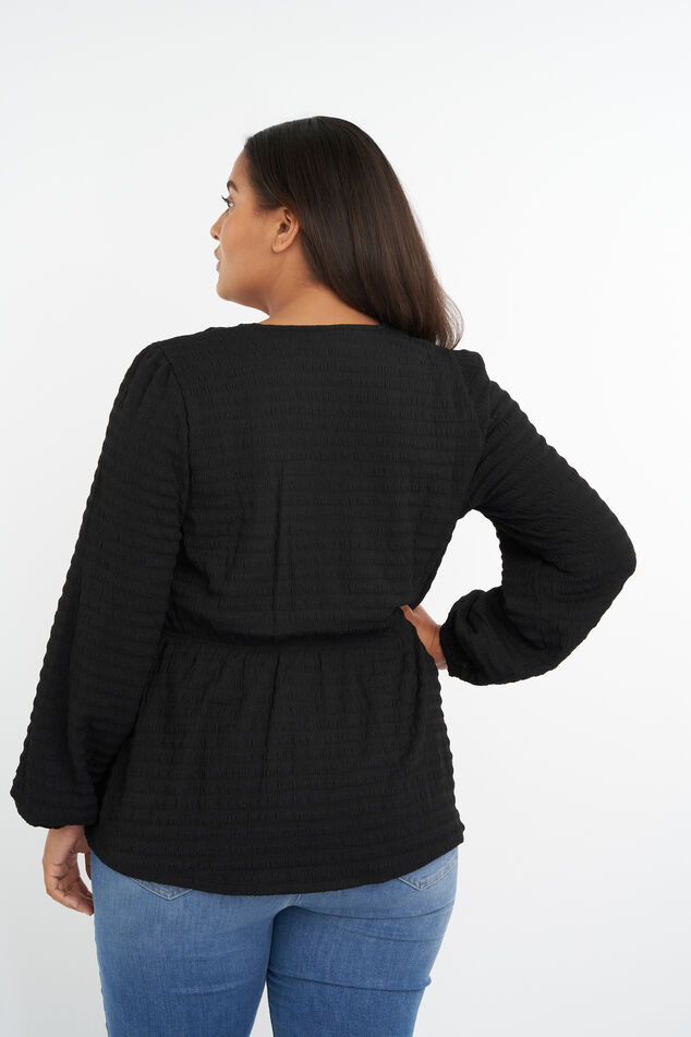 Top met V-hals image number 3