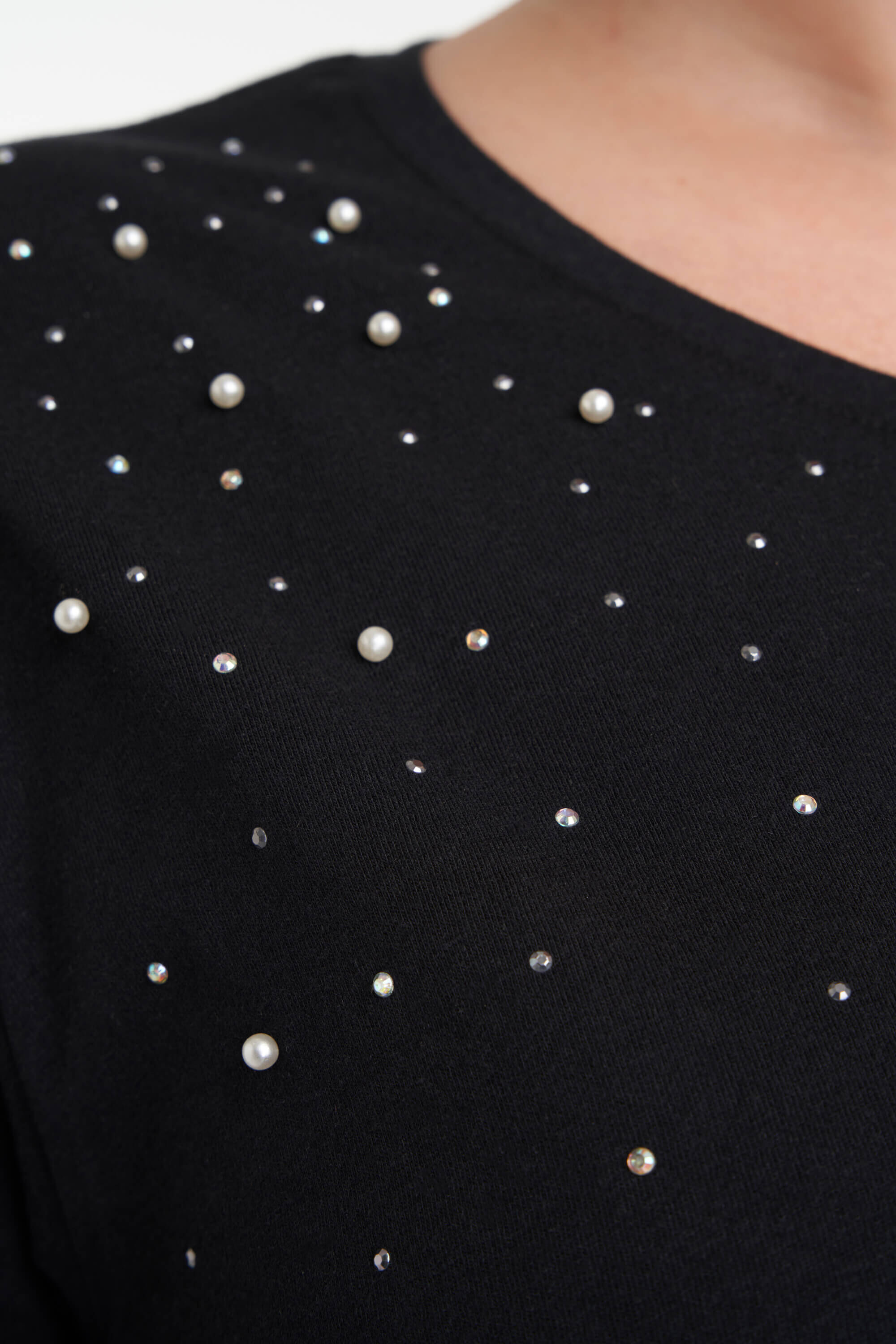 T shirt met strass steentjes dames sale