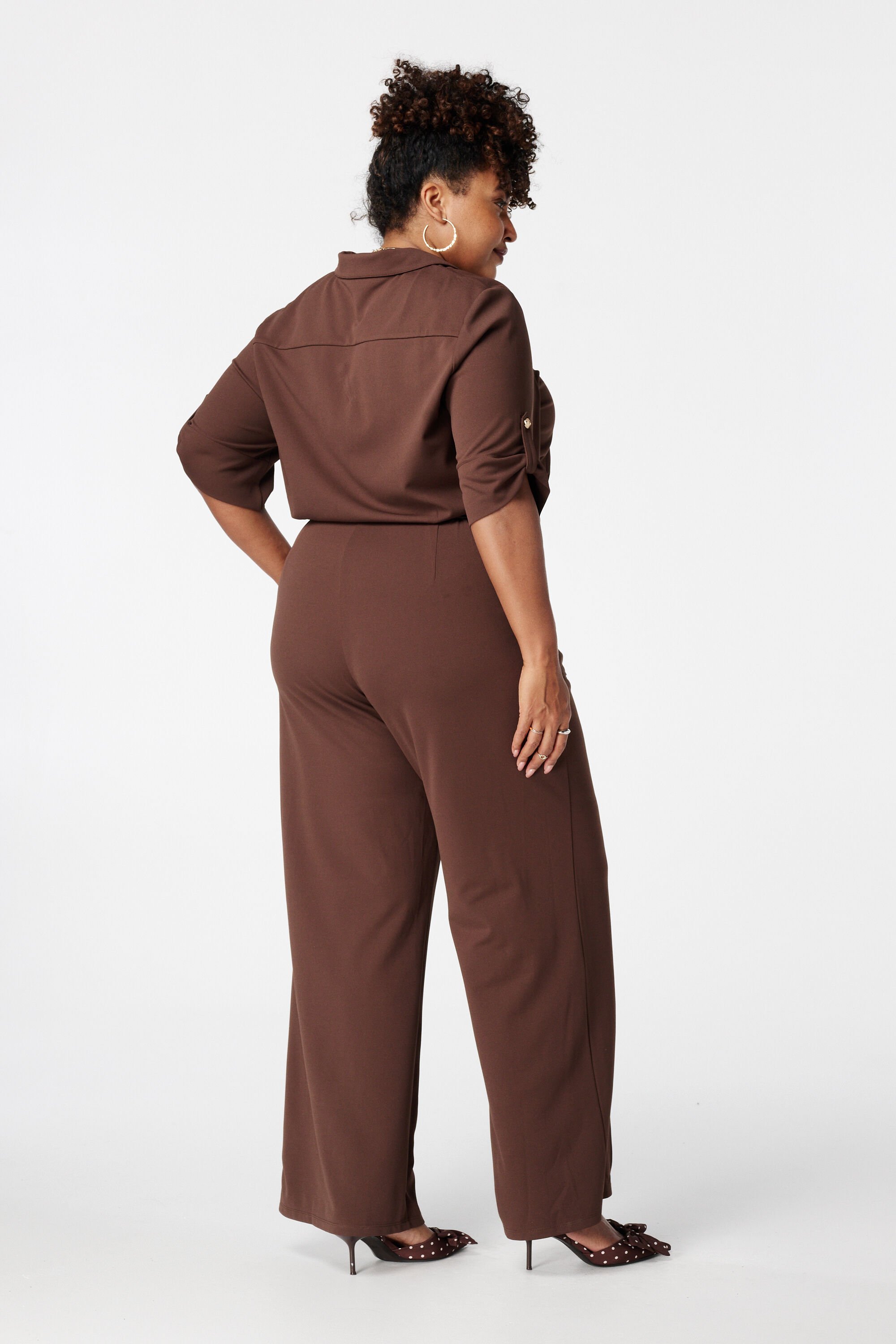 Jumpsuit met ceintuur image number 3