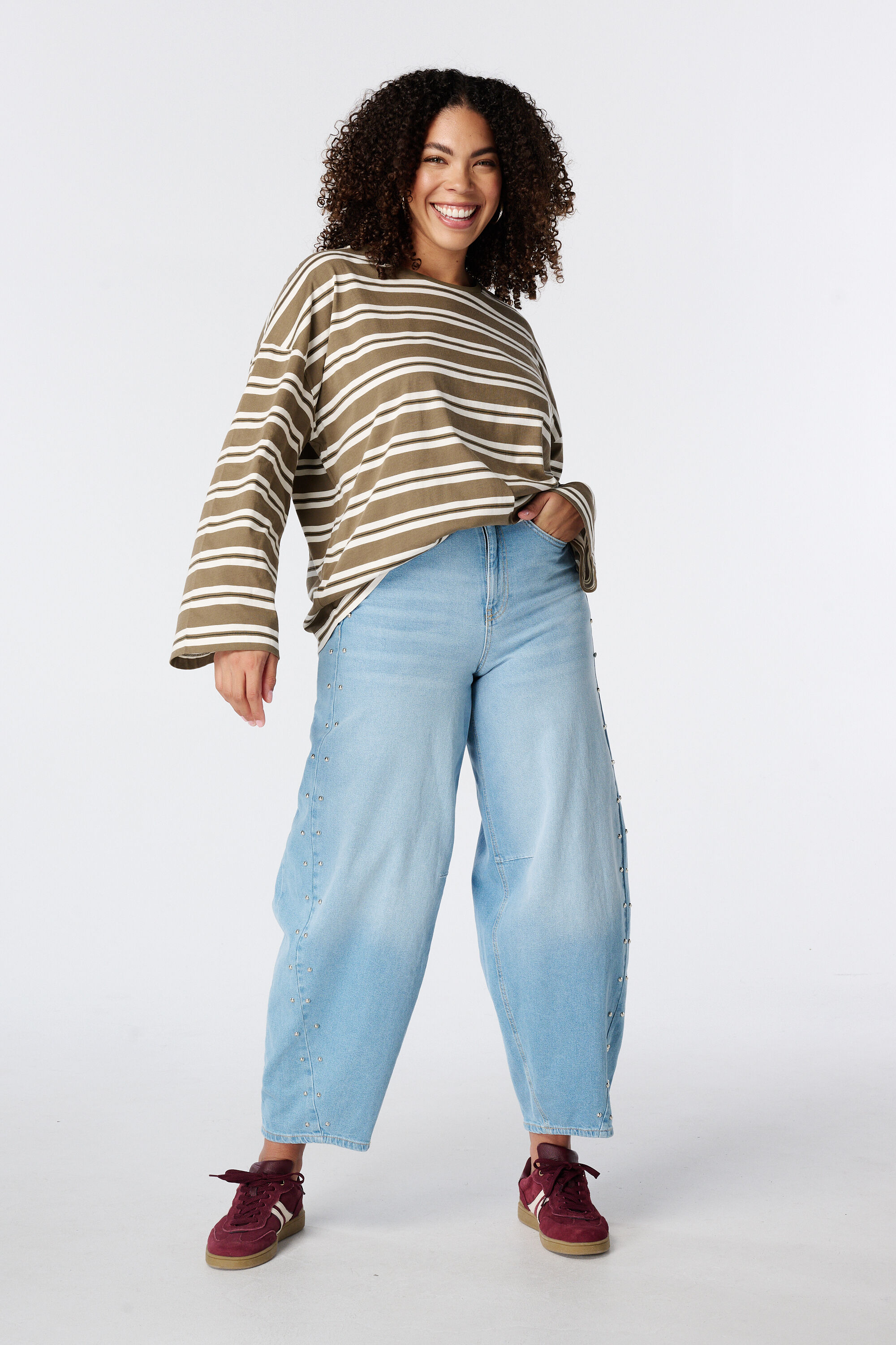 Gestreepte longsleeve image number 5