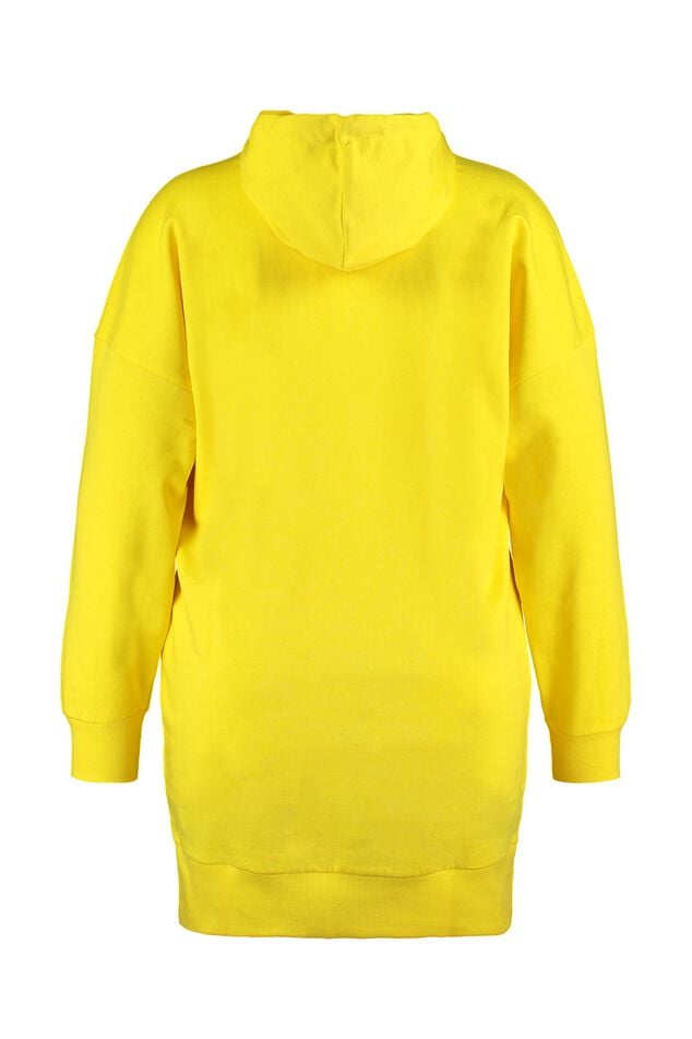 Sweaterdress met rubberopdruk image number 2