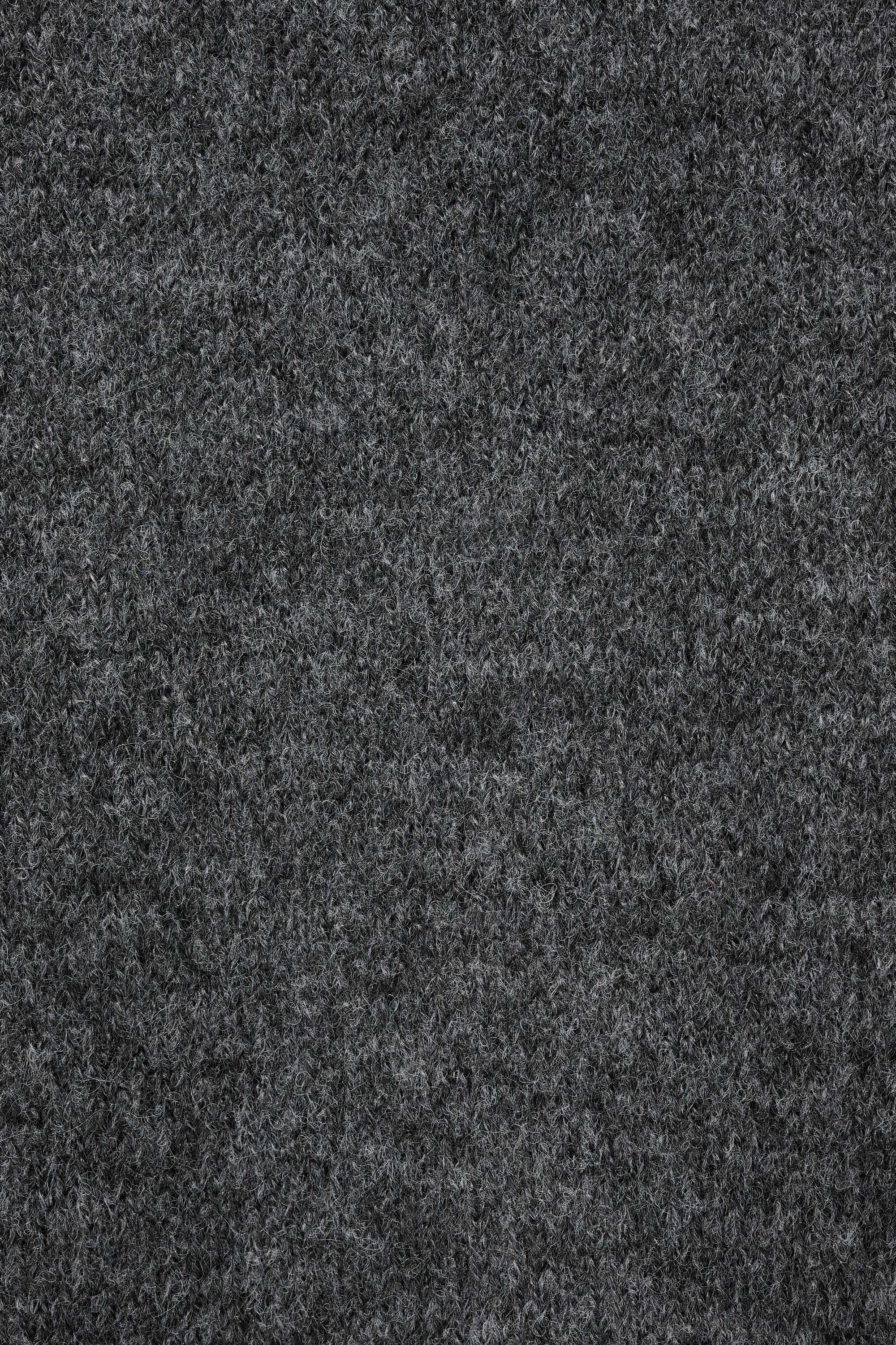 Trui met V-hals en kanten onderkant image number 6