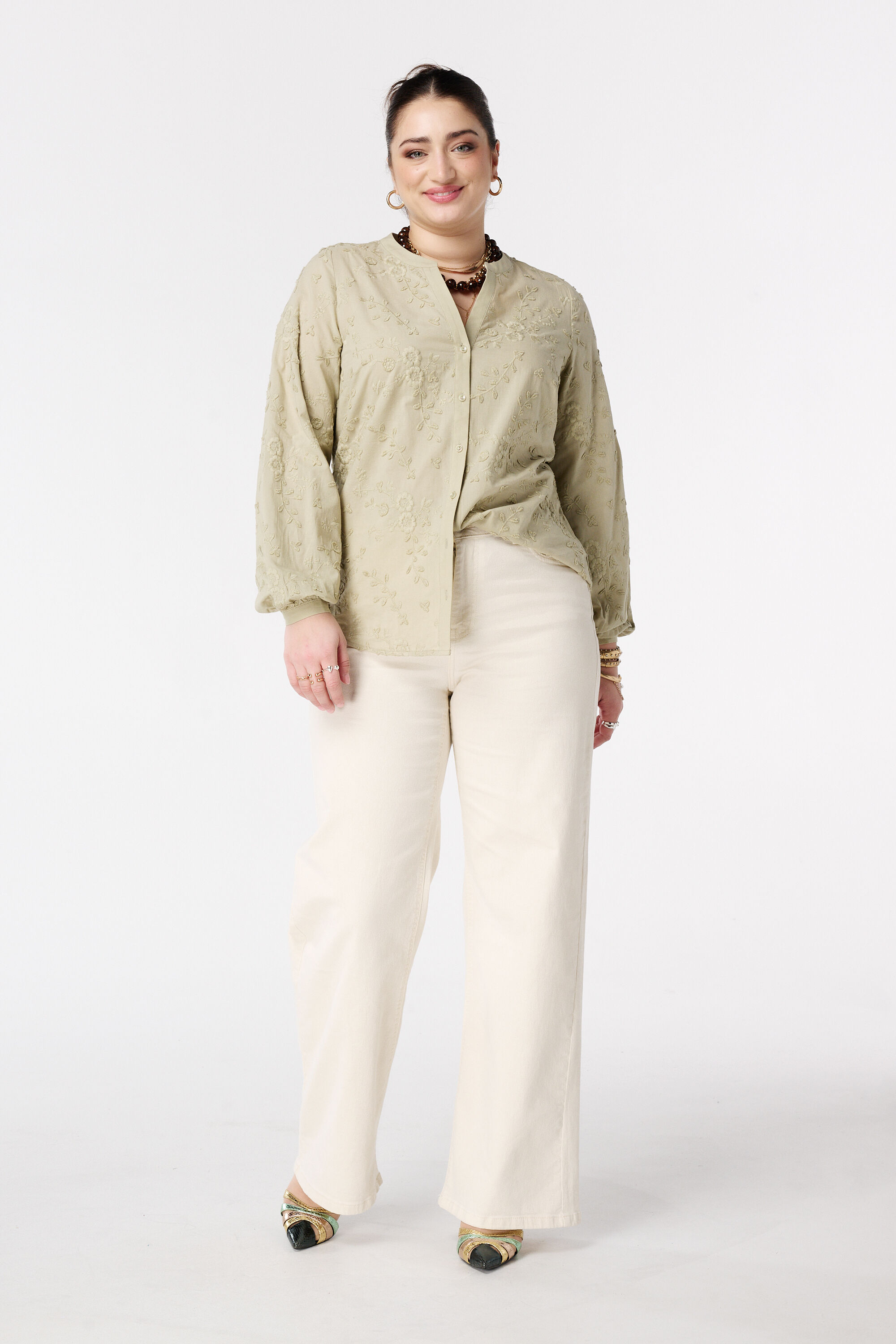 Blouse met bloemenprint image number 5