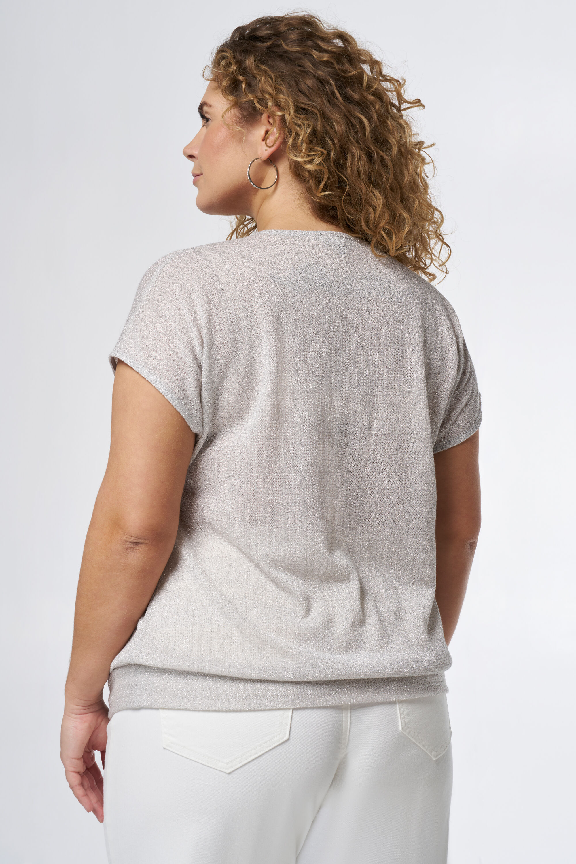 Top met metallic  image number 3