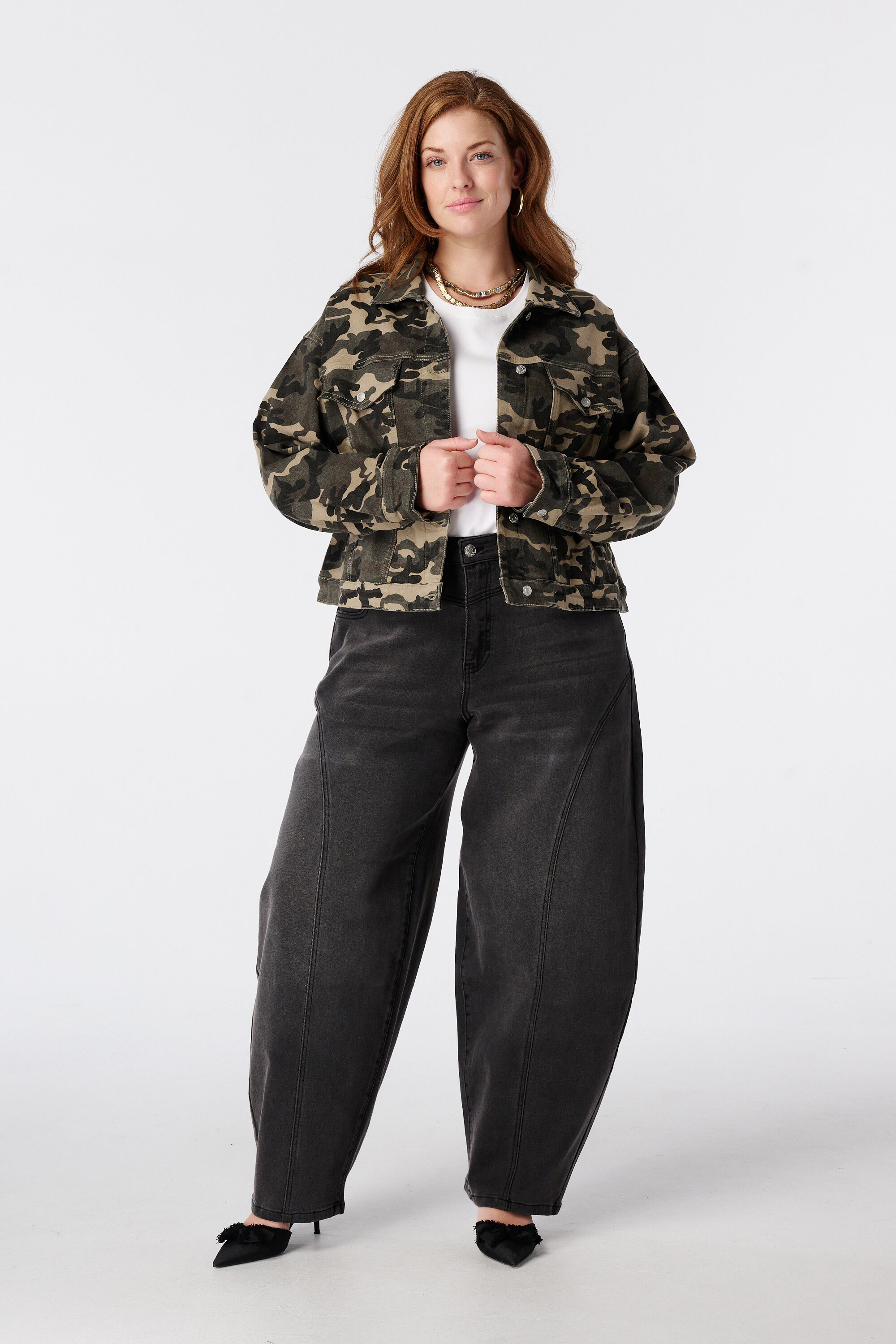 Barrel jeans