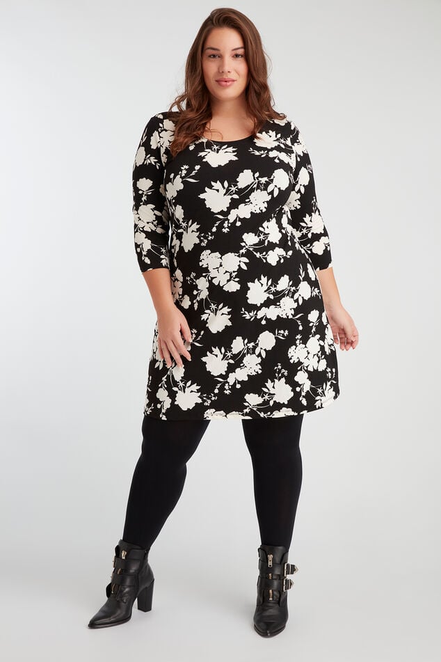 Tuniekjurk met print image number 0