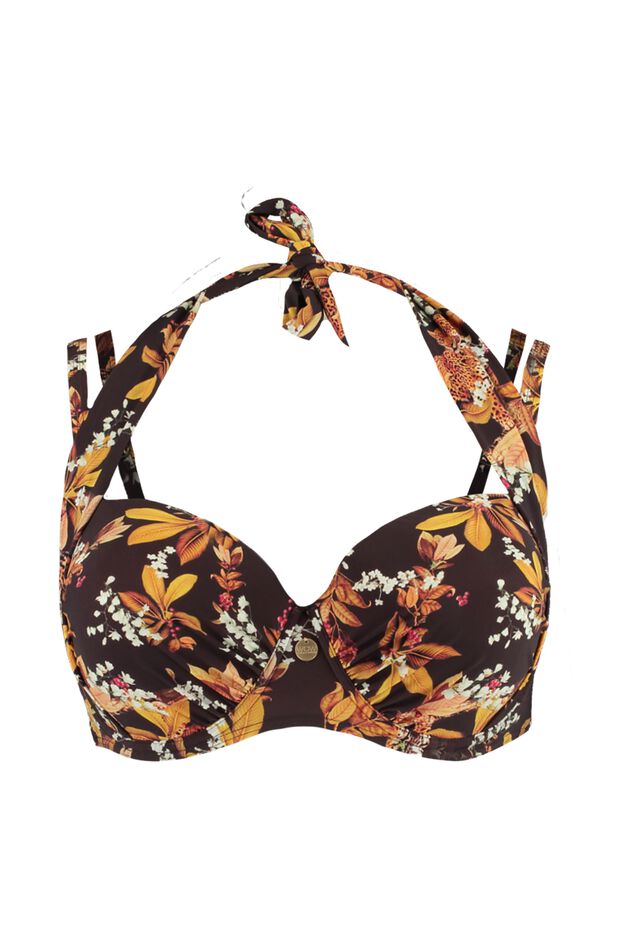 Bikini top met print image number 2