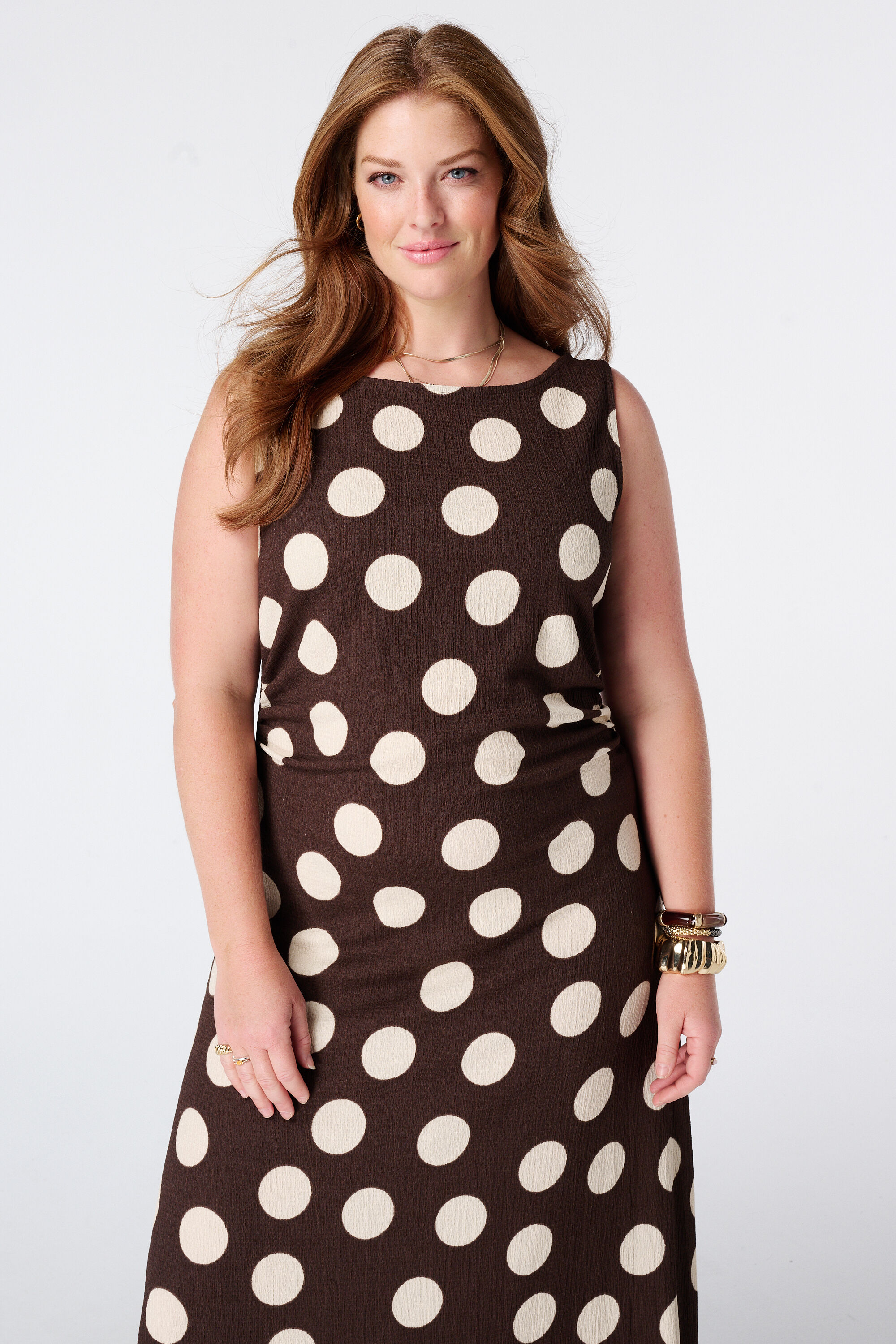 Maxi jurk met print image number 4