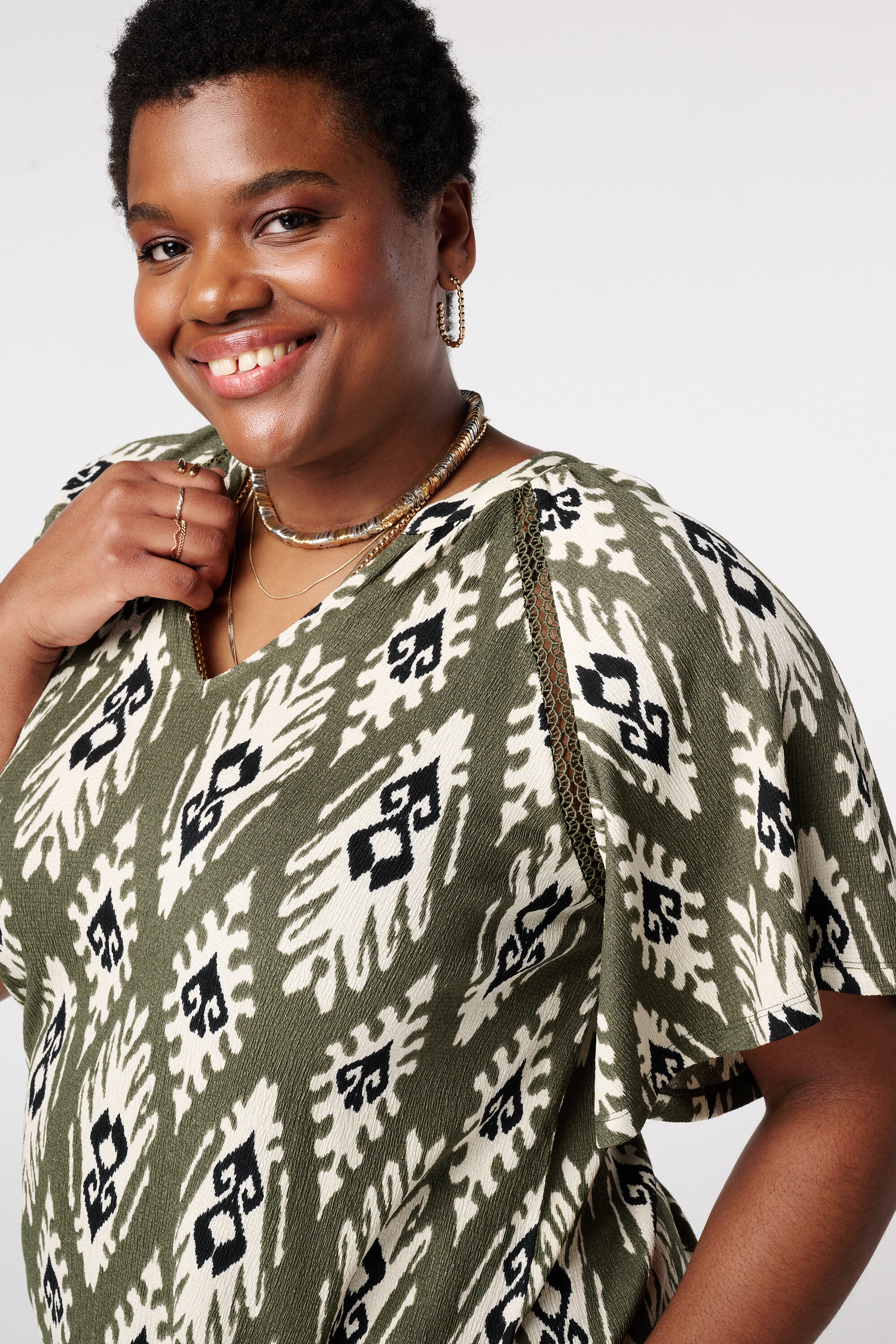 Top met vlindermouwen image number 4