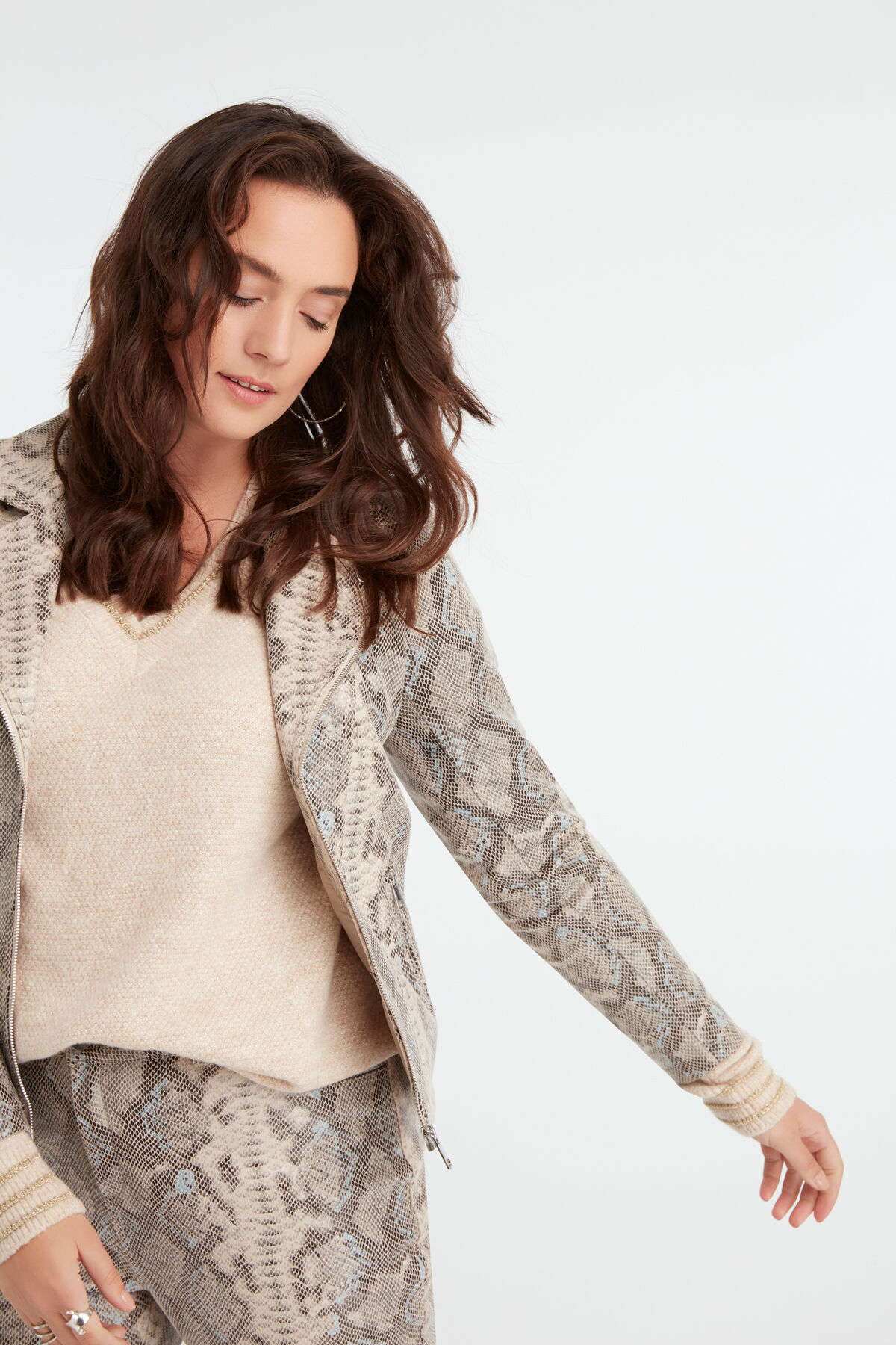 Imitatieleren jasje image number 5