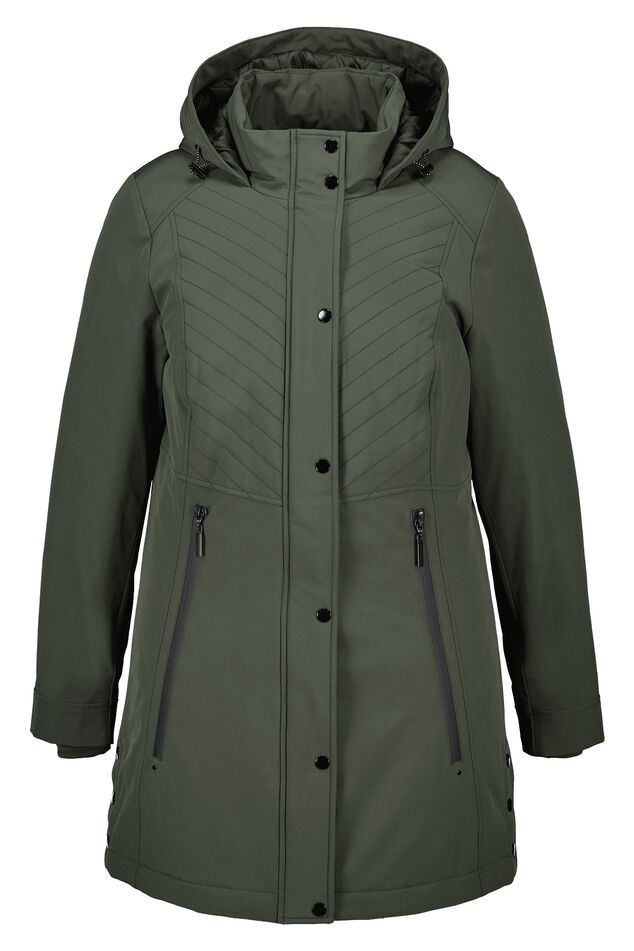 Softshell parka image number 1