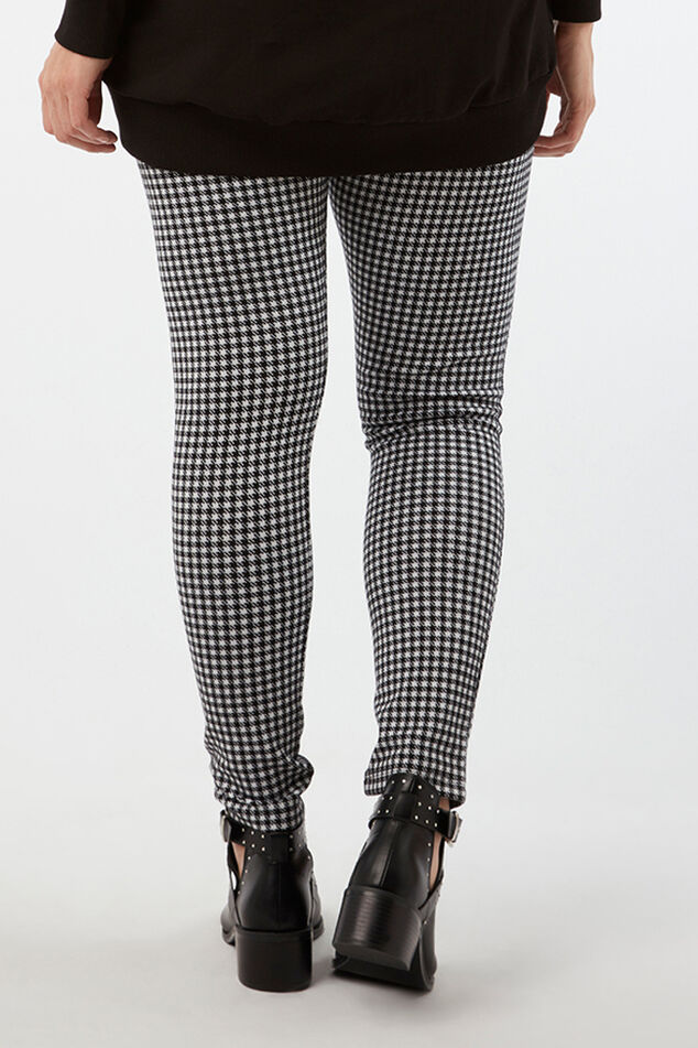 Geruite legging image number 5