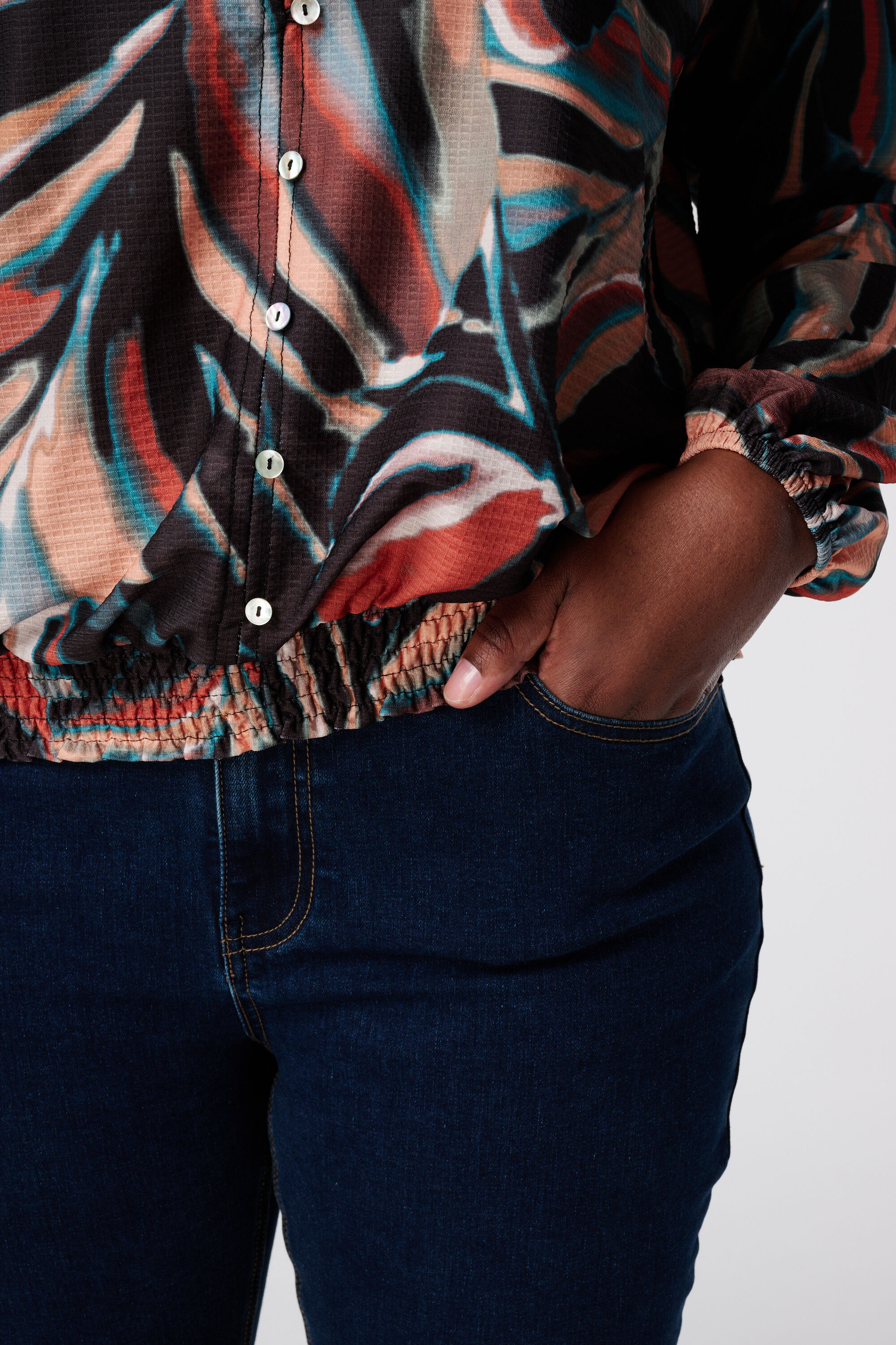 Top met print image number 4