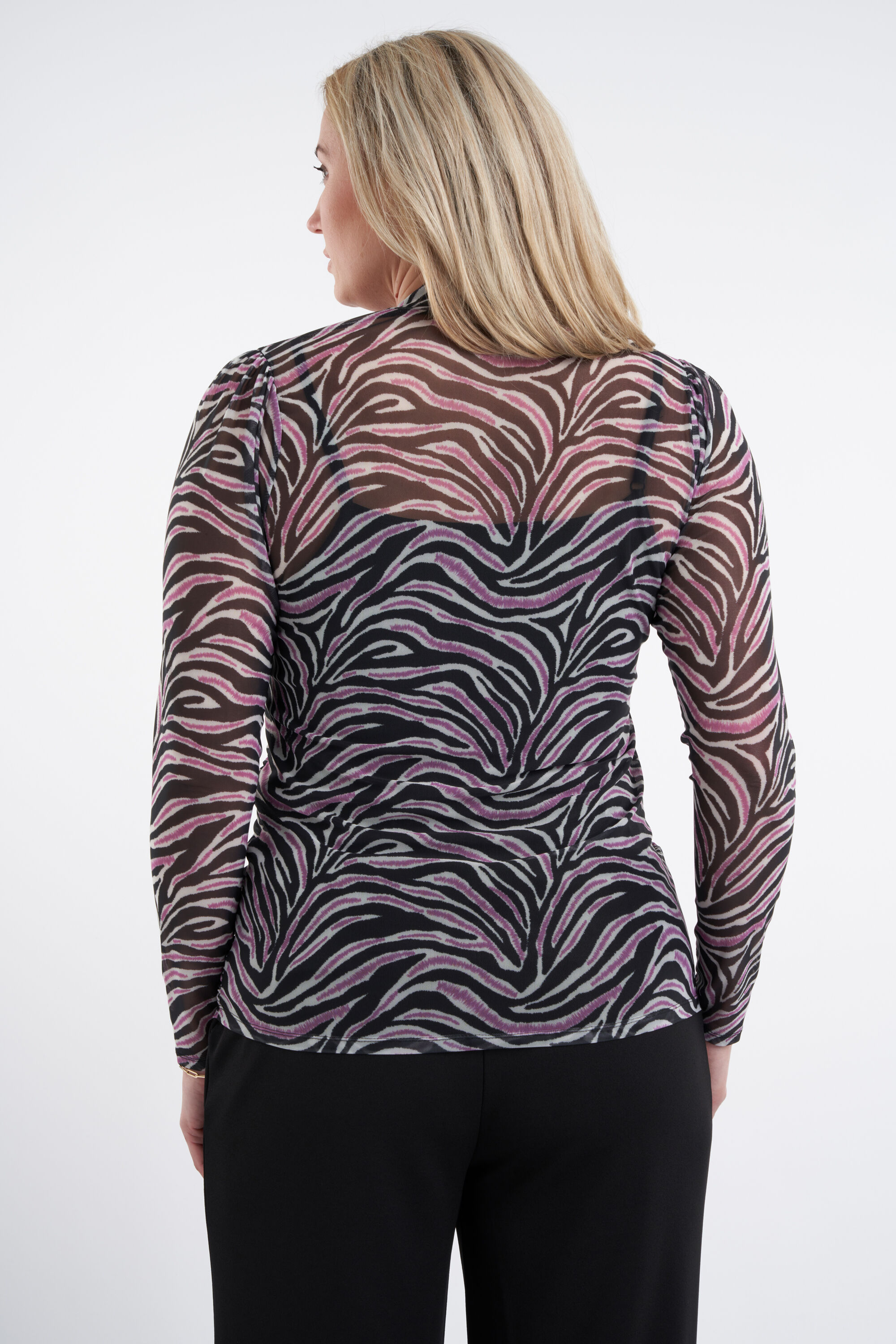 Mesh top met print image number 3