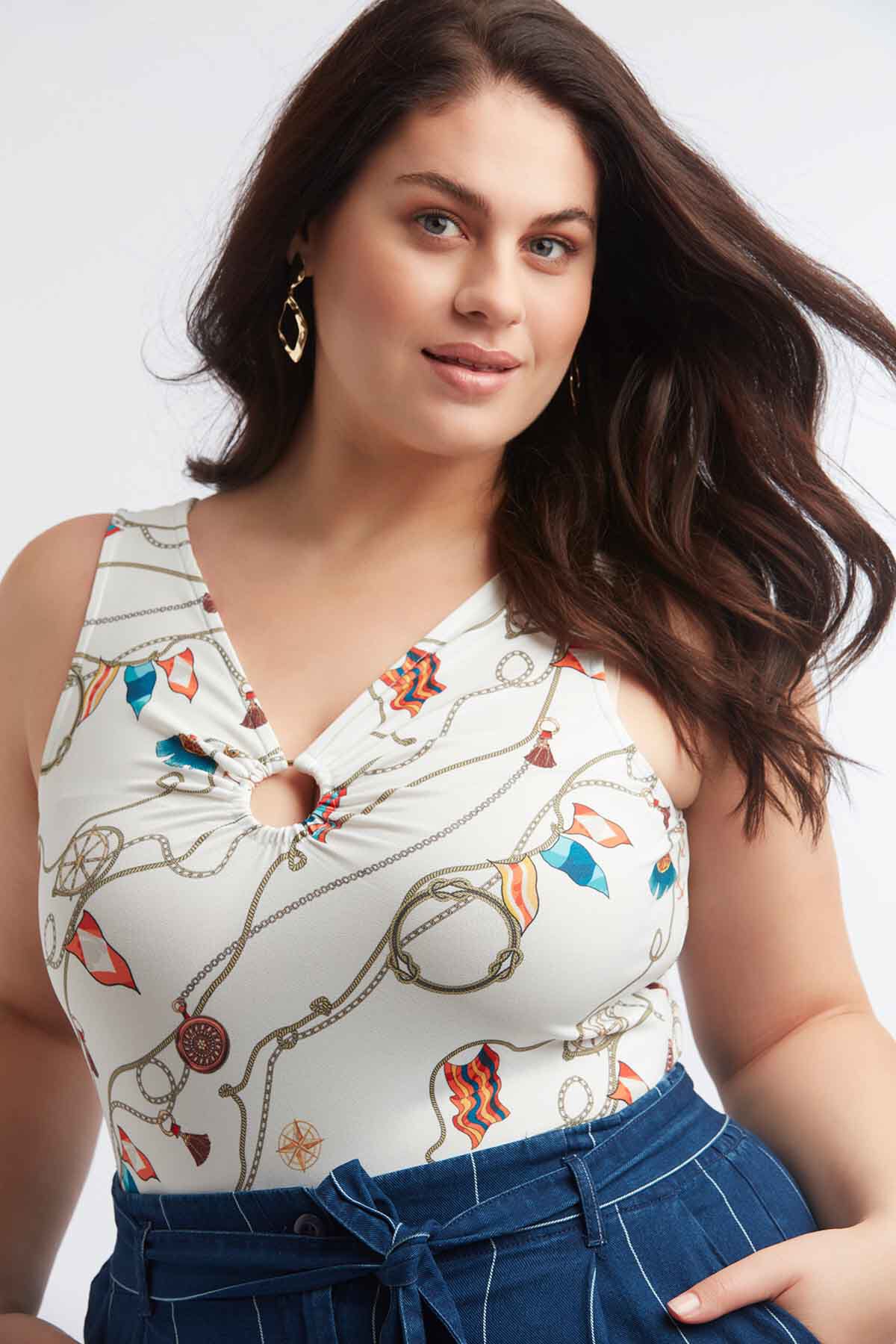 Rok met krijtstreep image number 3