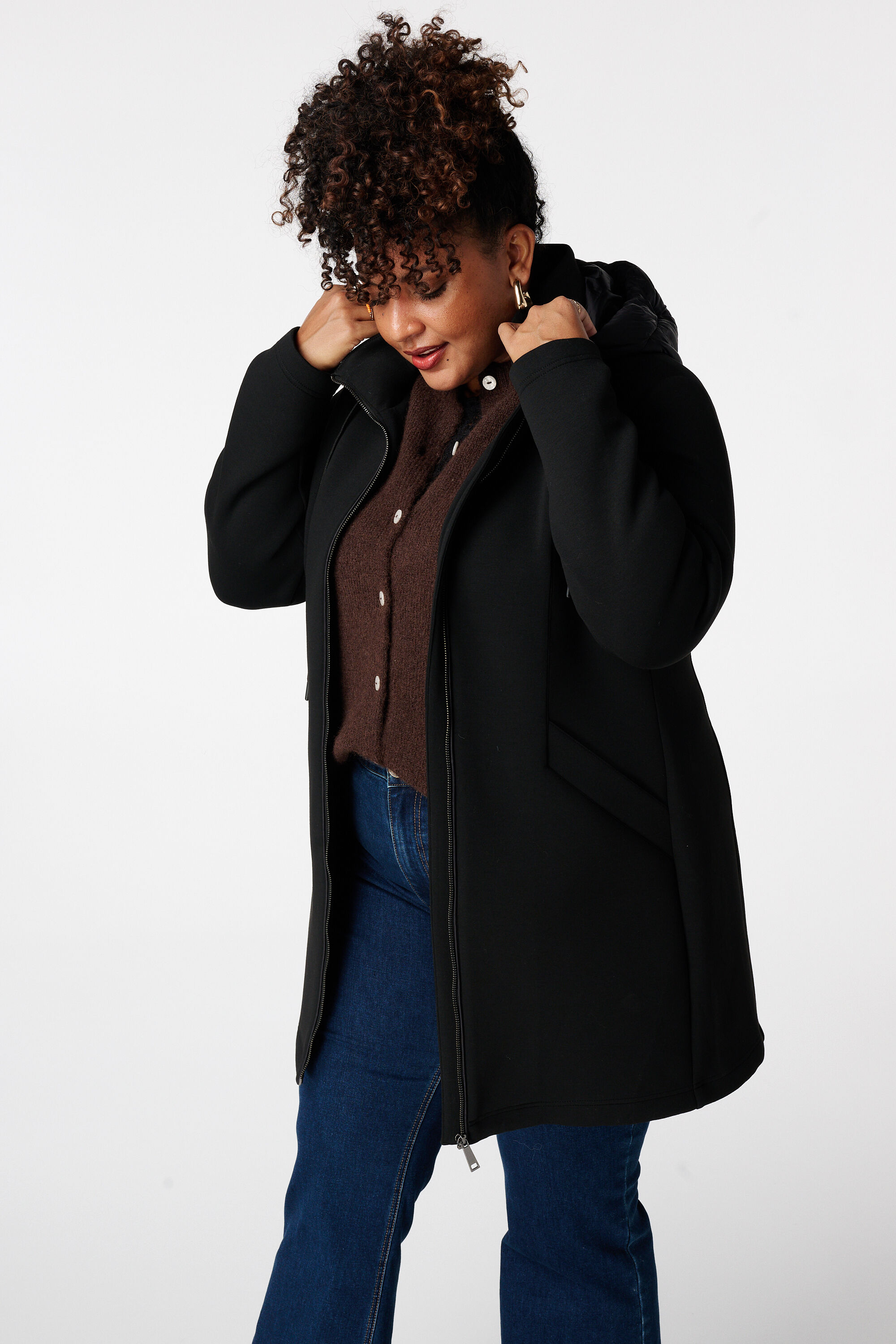 Mantel met capuchon image number 5