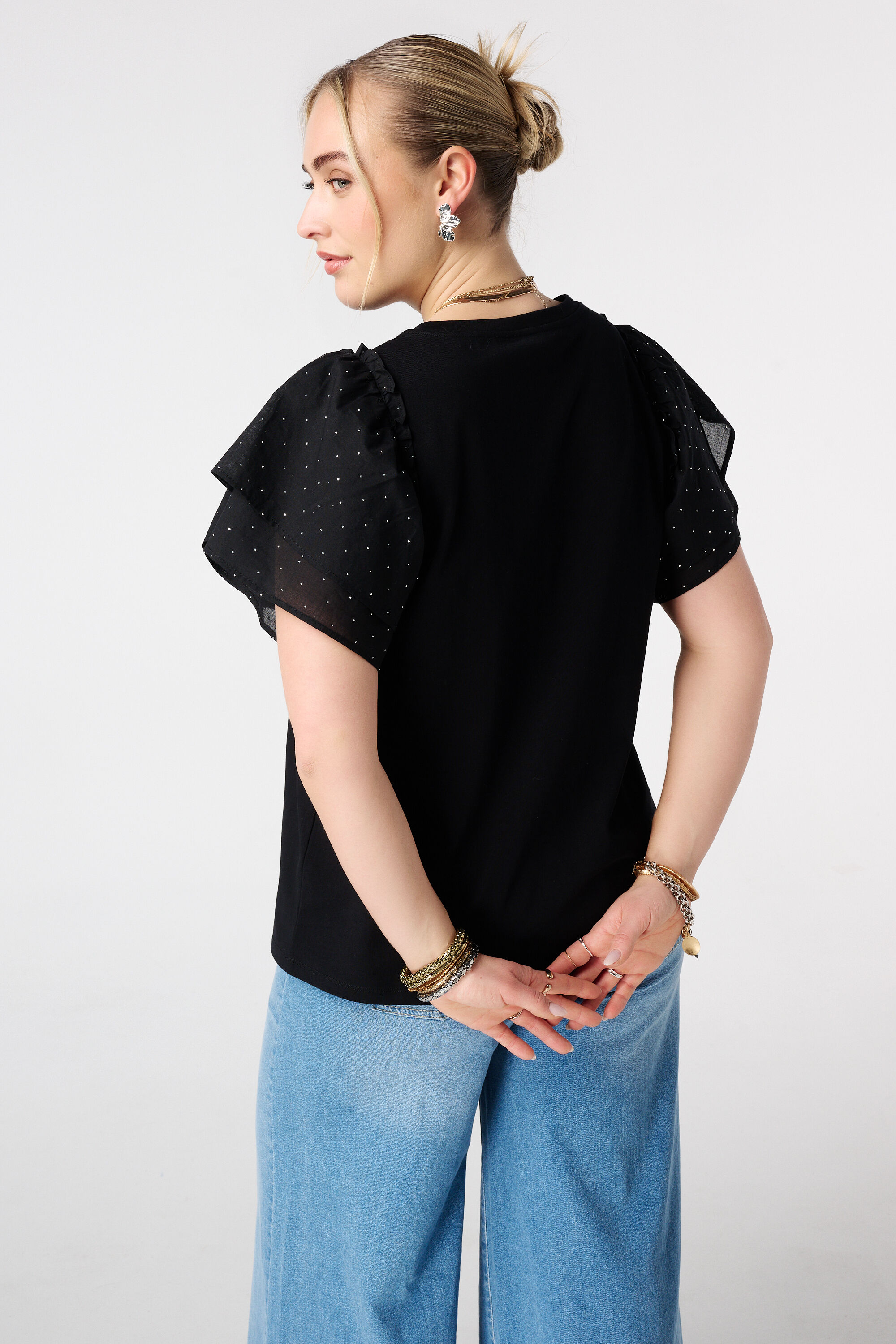 Top met vlindermouwen image number 3