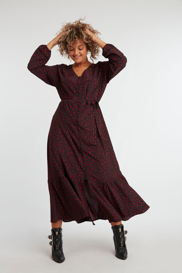 Jurk met print image number 0