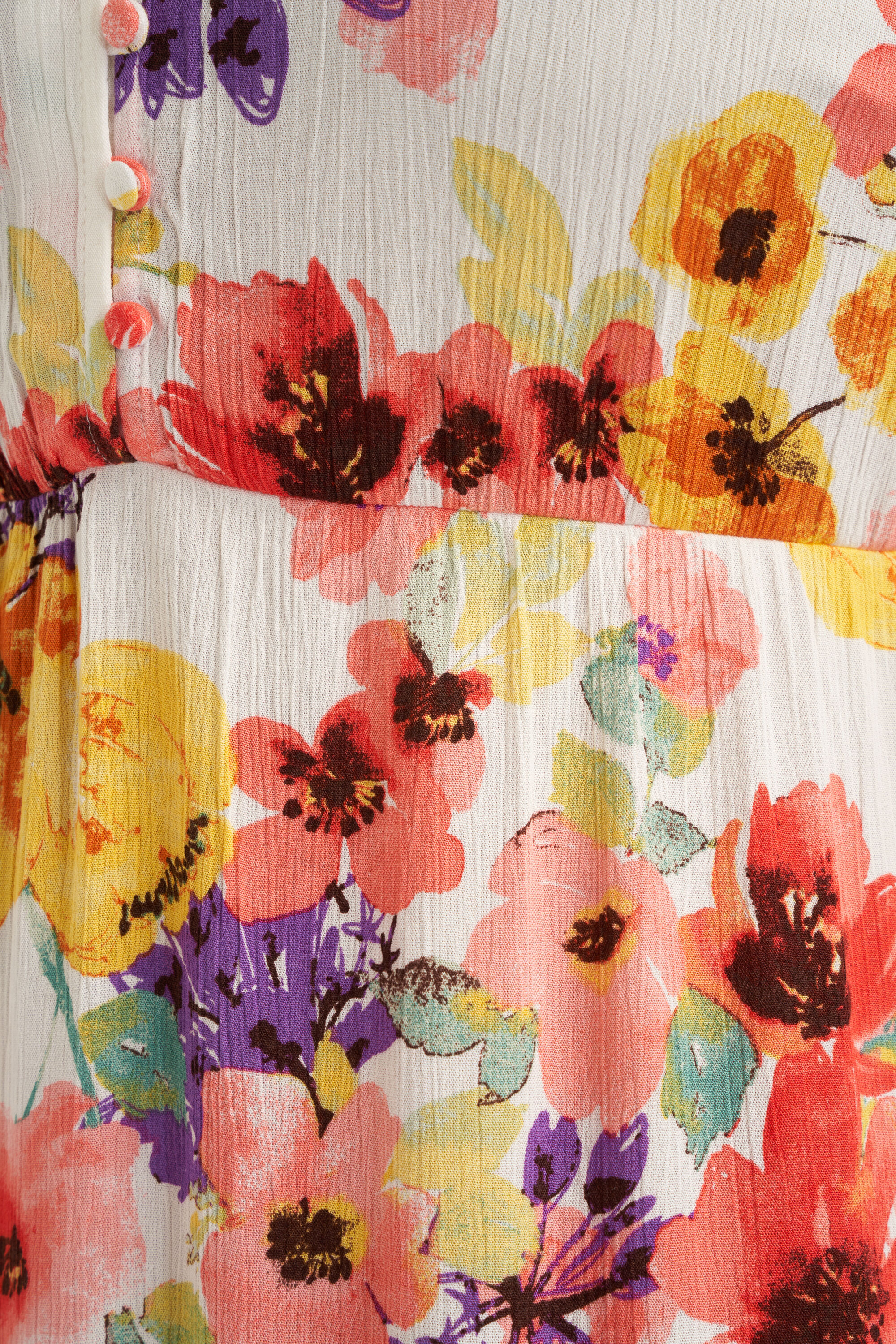 Midi jurk met bloemenprint image number 6