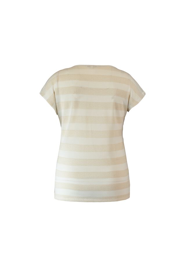 Panel print T-shirt image number 2