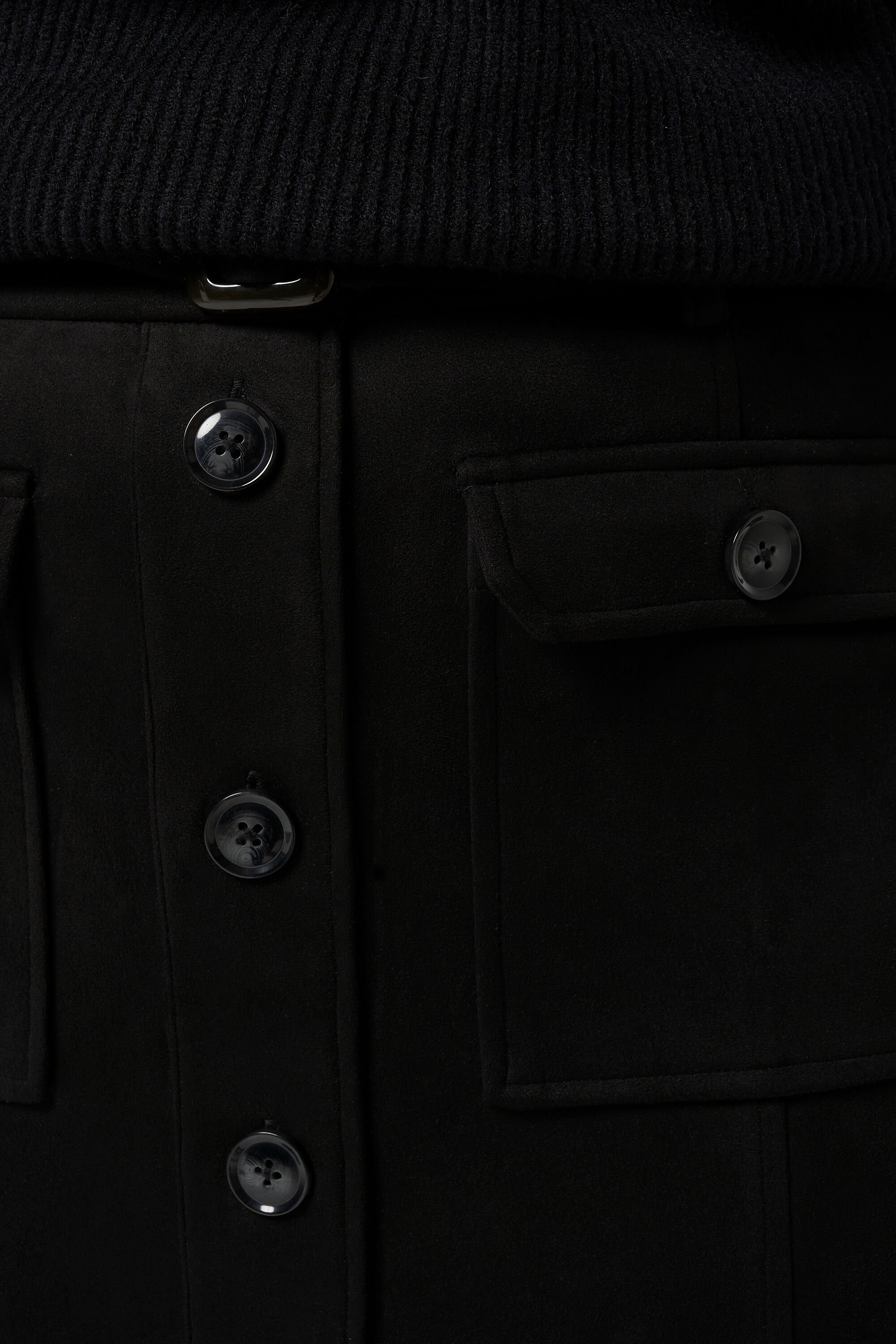 Suede look rok image number 4