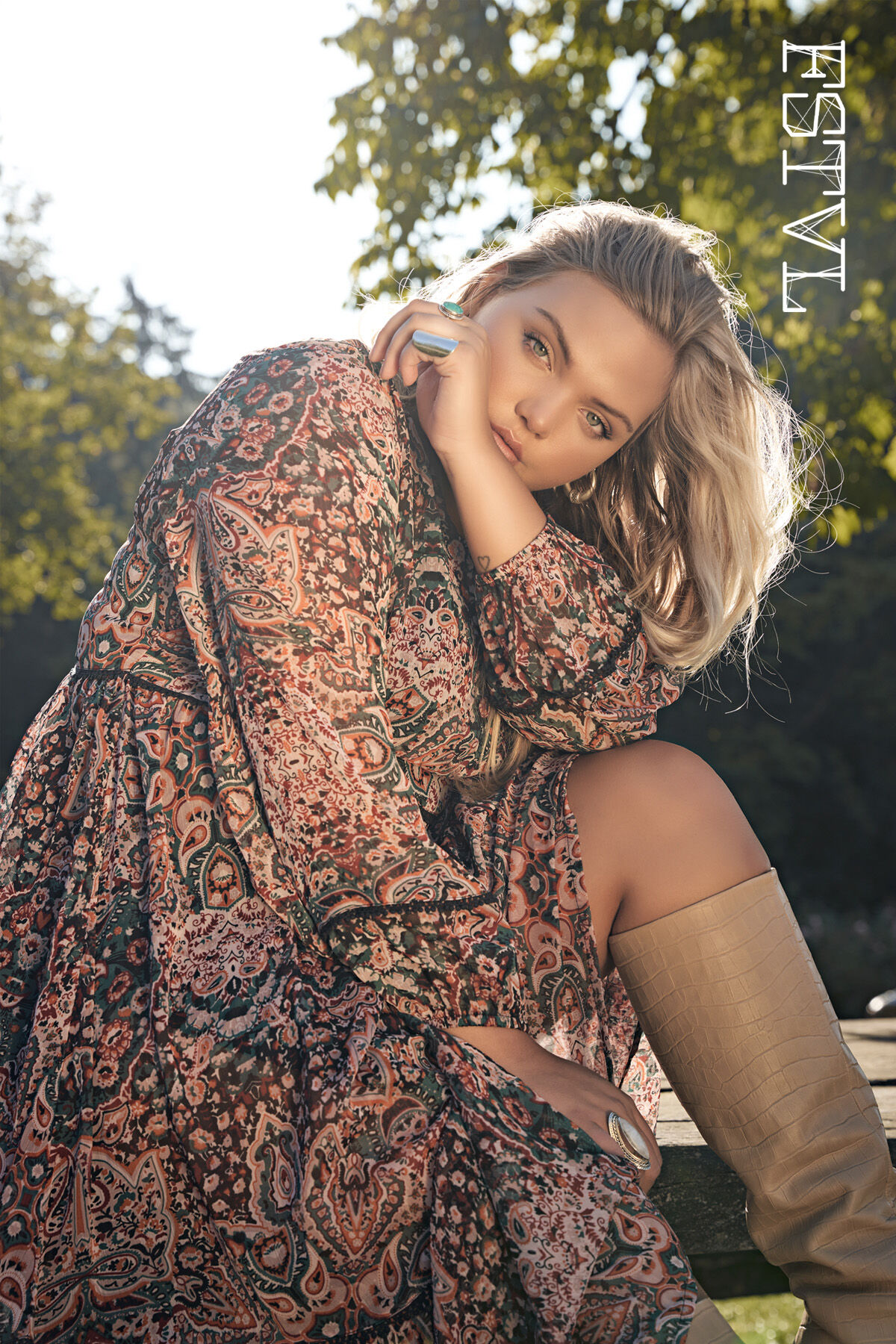Ms mode deals lange jurk