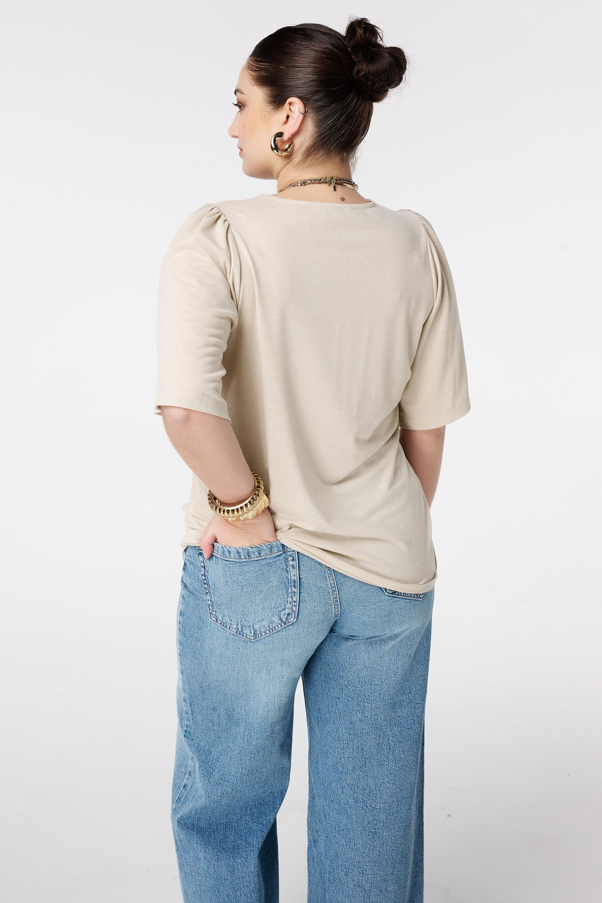 Top met vlindermouwen image number 3