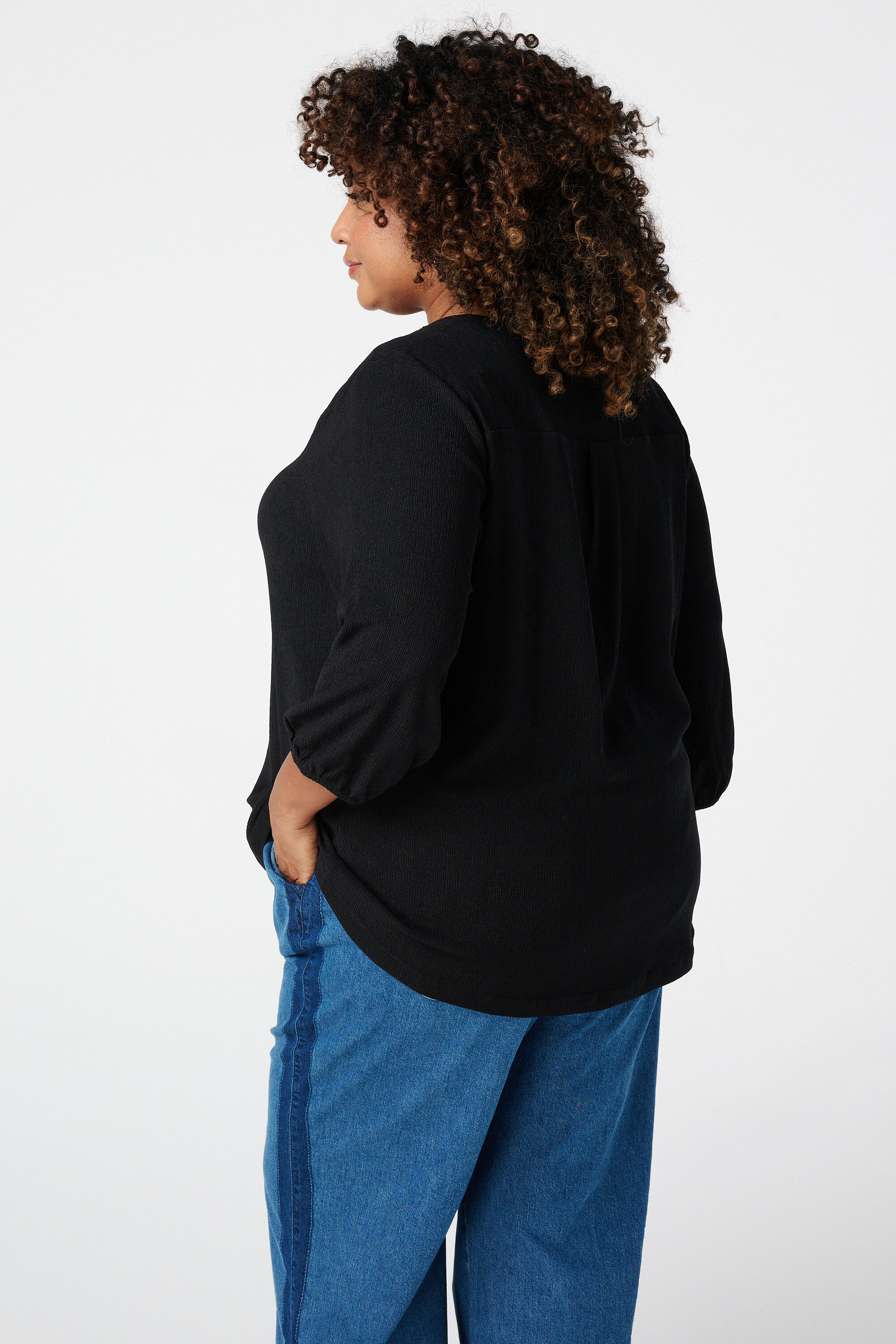 Top met driekwart mouw image number 3