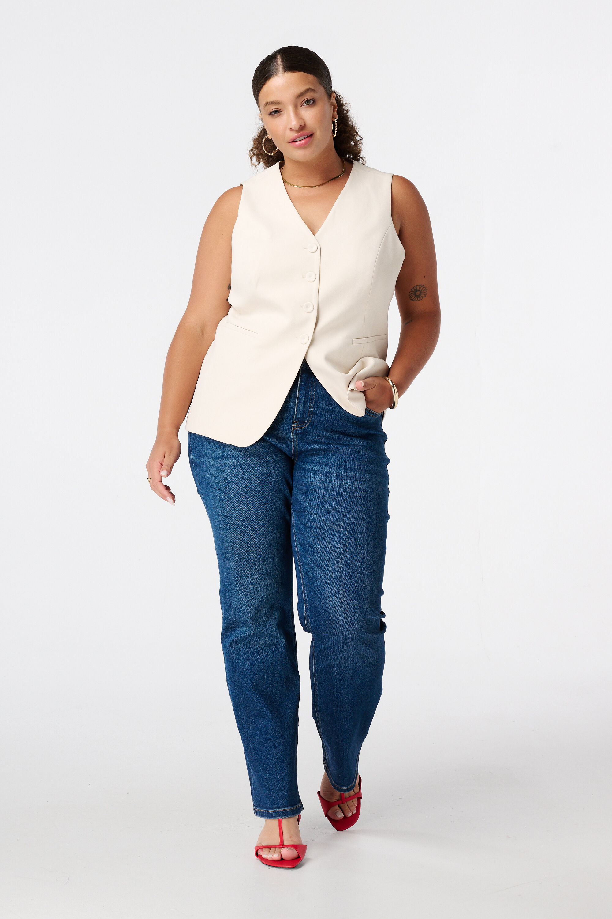 Gilet met knoopsluiting image number 5