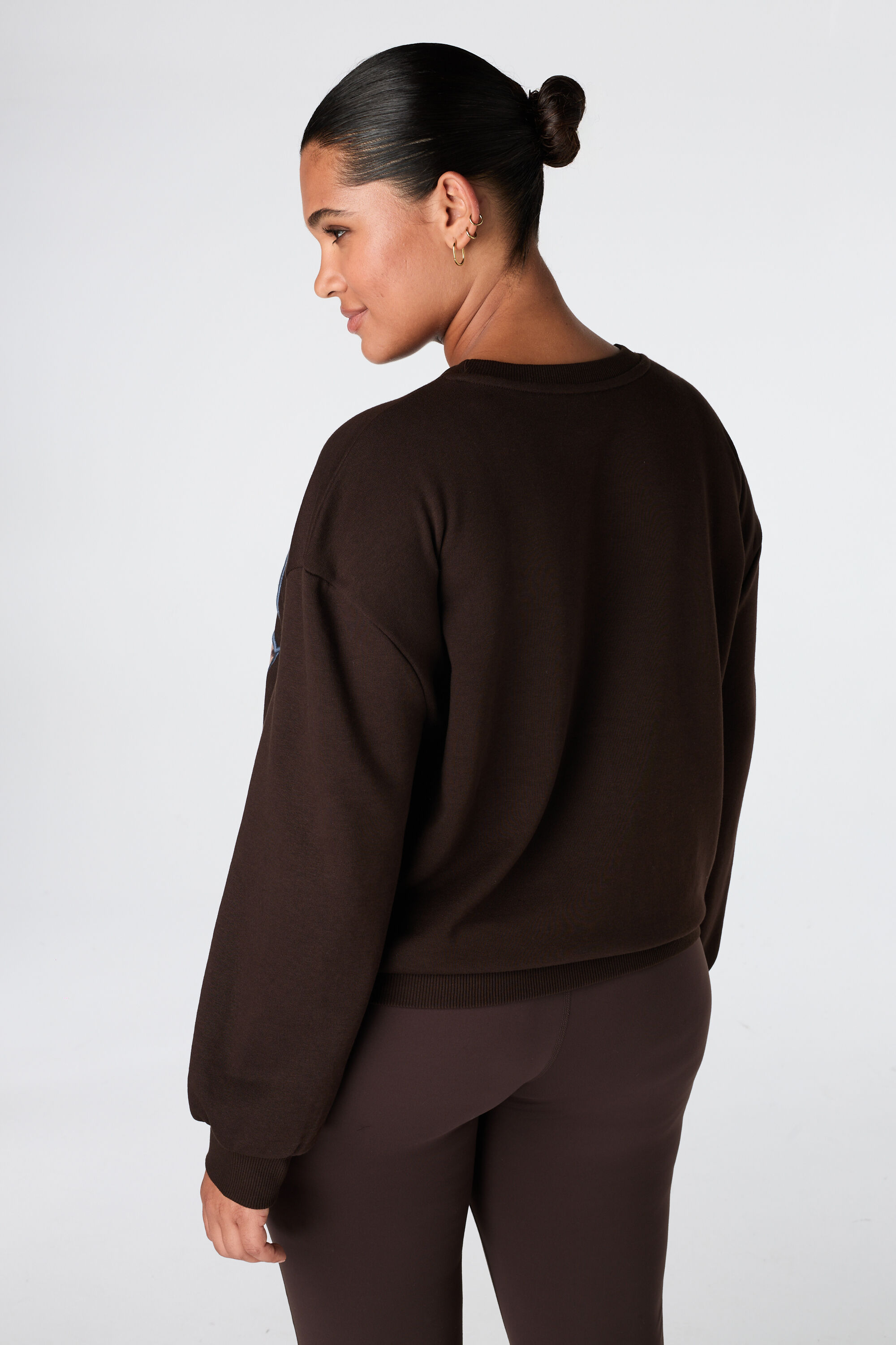 Sweater met sportieve print image number 1