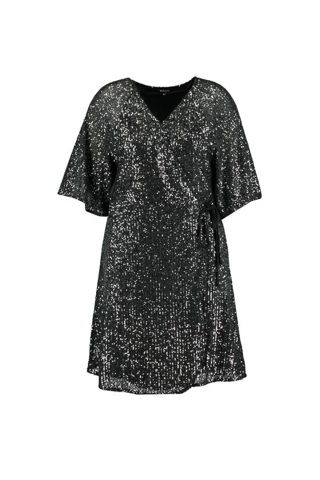 Wikkeljurk met pailletten image number 2