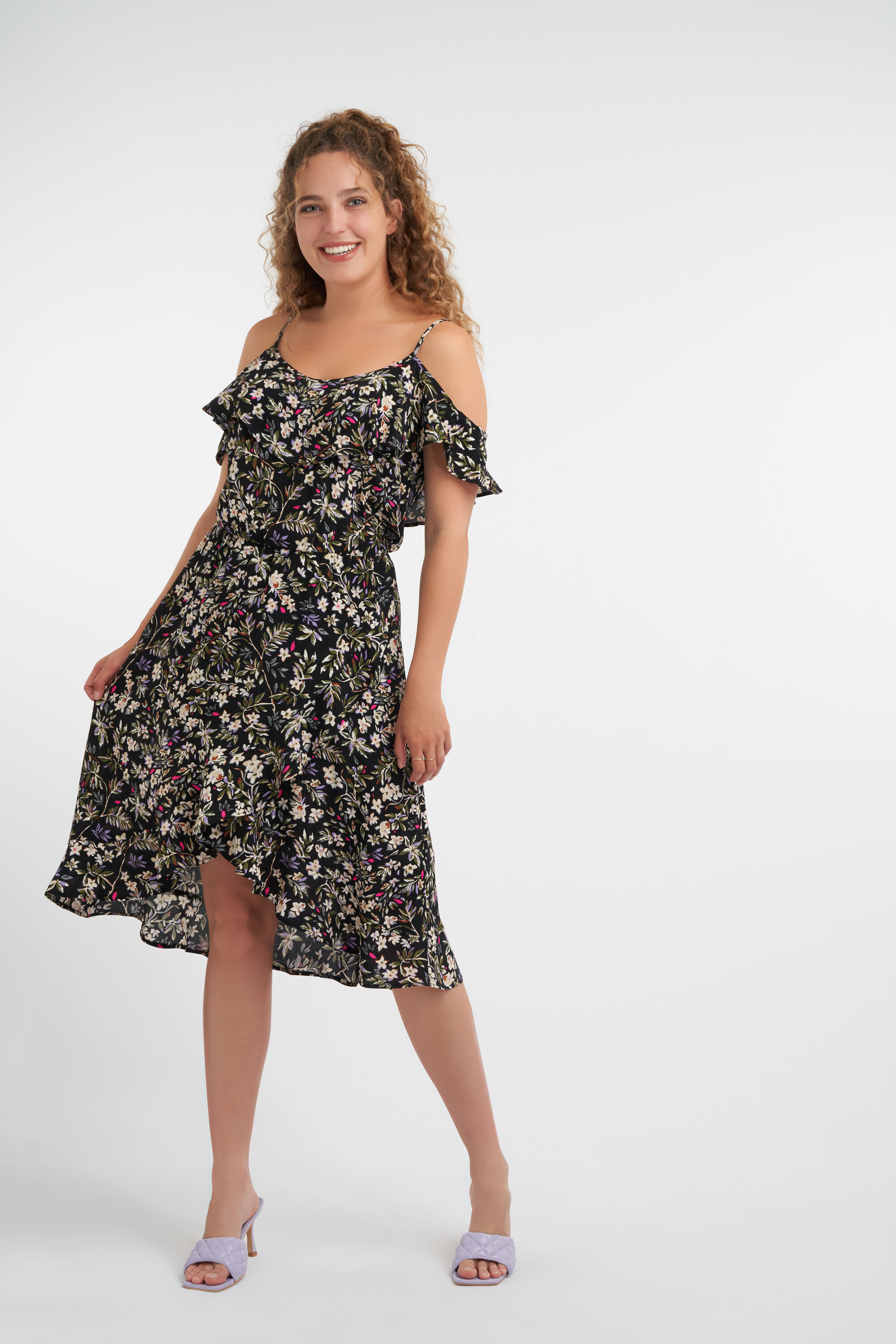Cold shoulder 2025 jurk