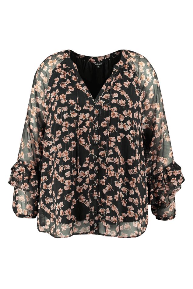 Blouse met print image number 1