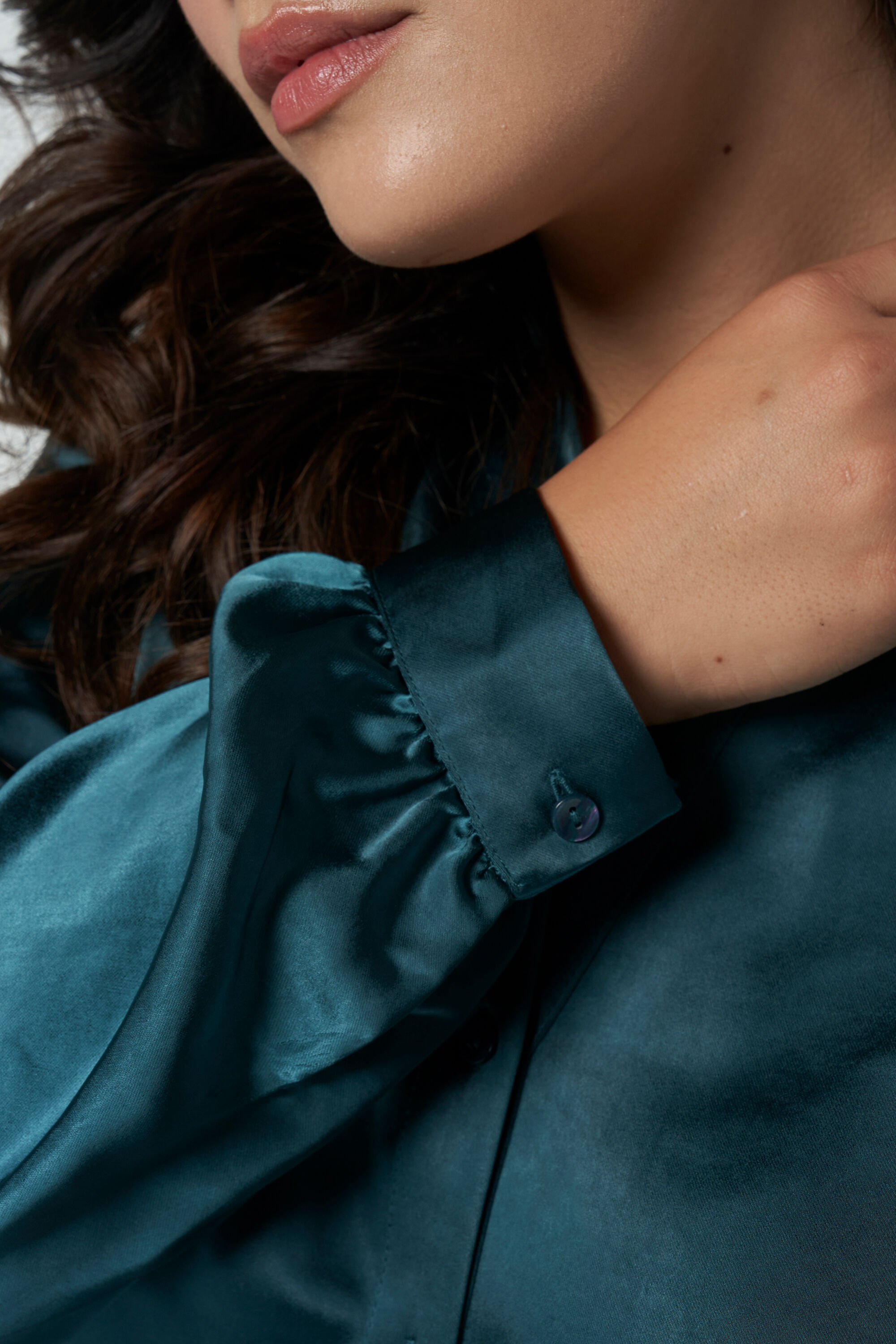 Blouse met satijnlook image number 4