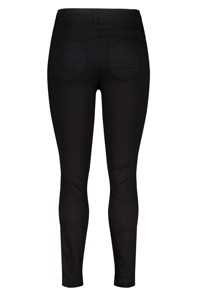 Tregging met denim look image number 2