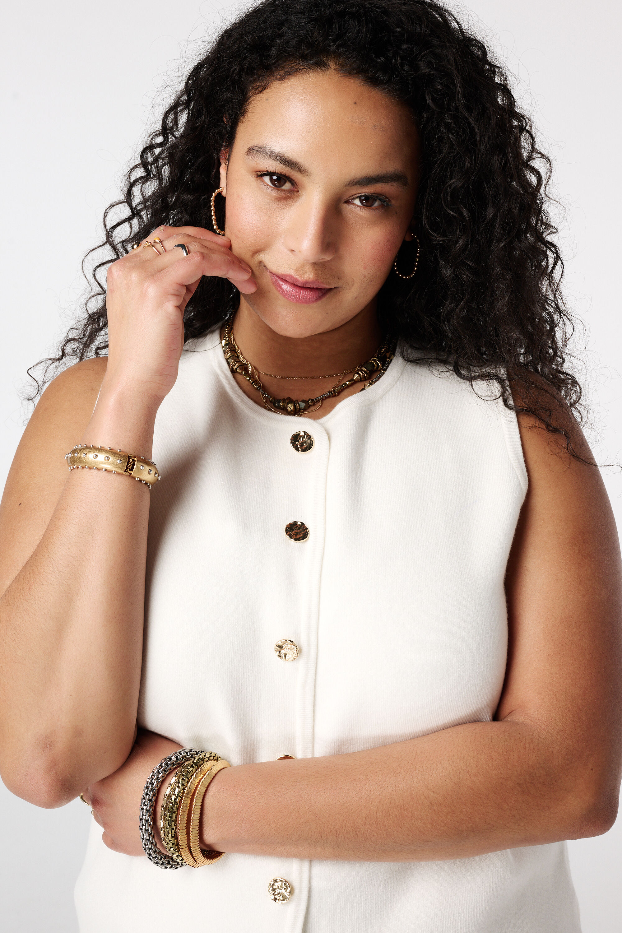 Gilet met knoopsluiting image number 4