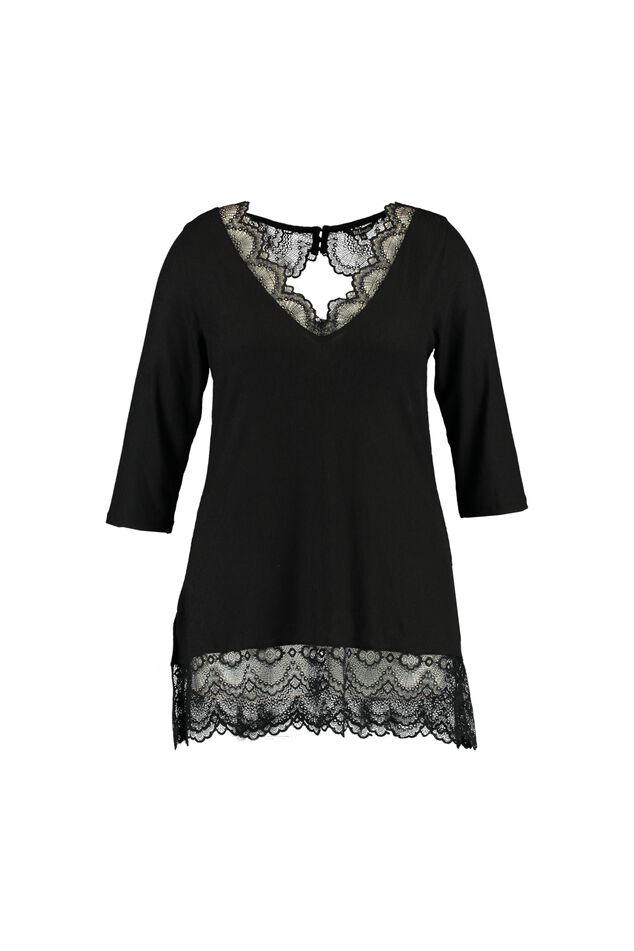 Top met kant image number 1