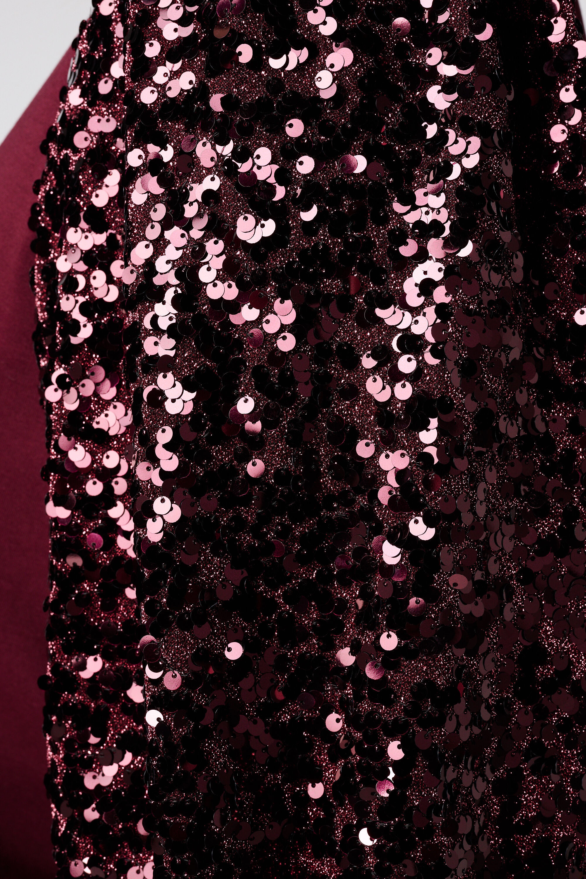 Top met pailletten pofmouwen image number 6