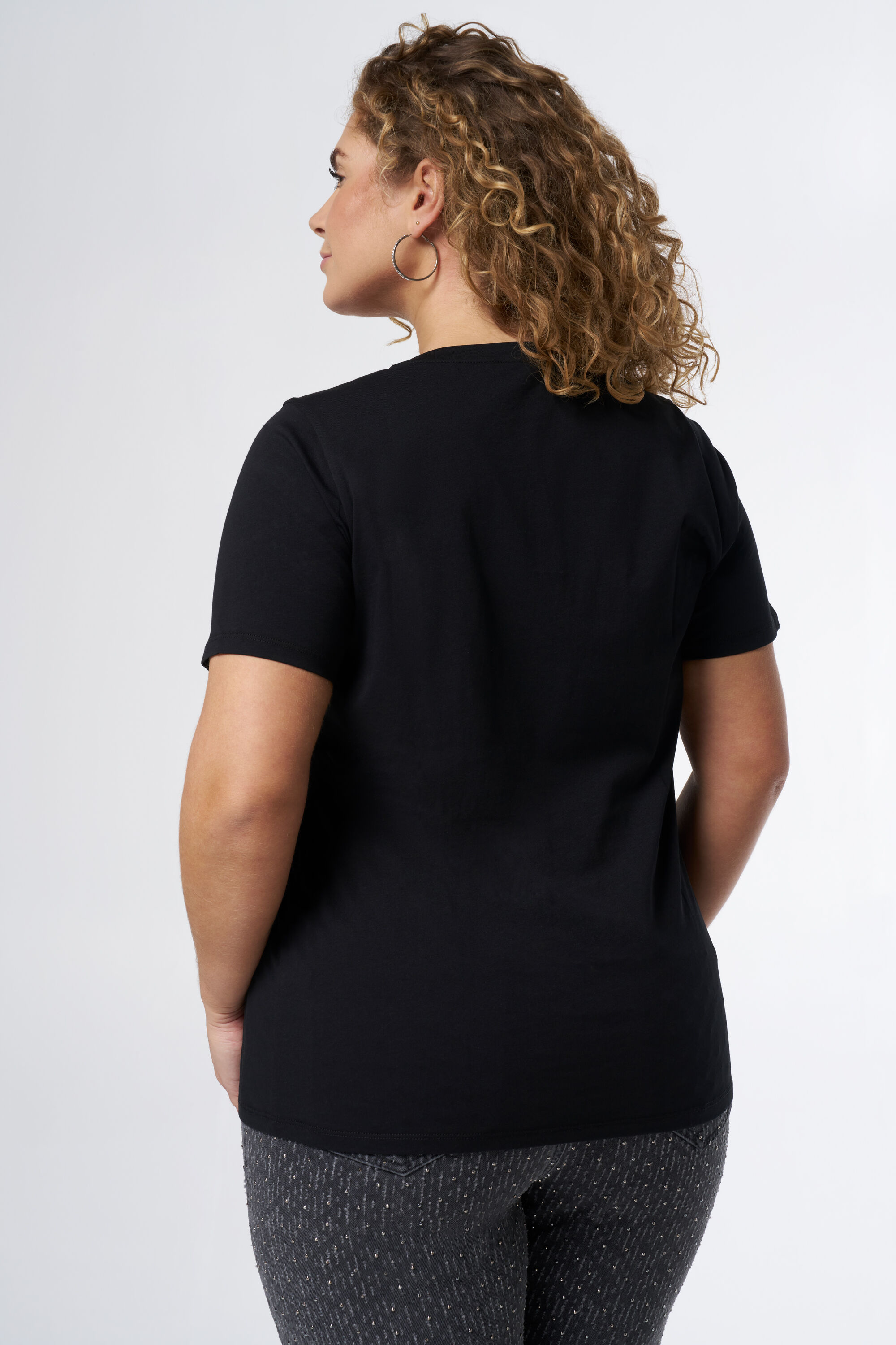 T-shirt met kraaltjes image number 3