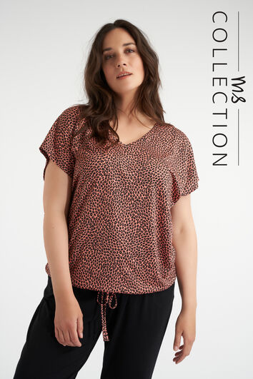 Top met print