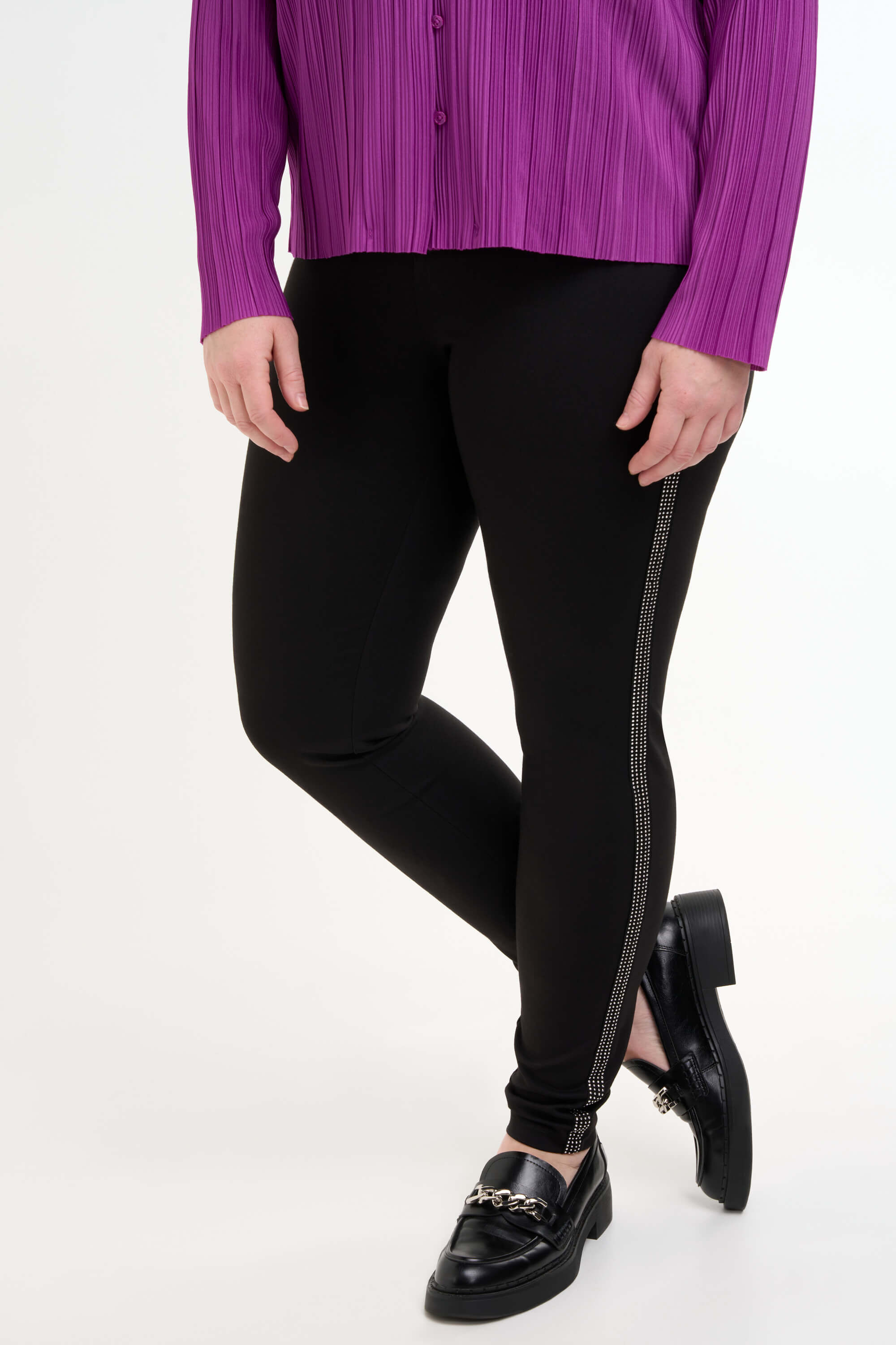 Legging met strass steentjes image number 4