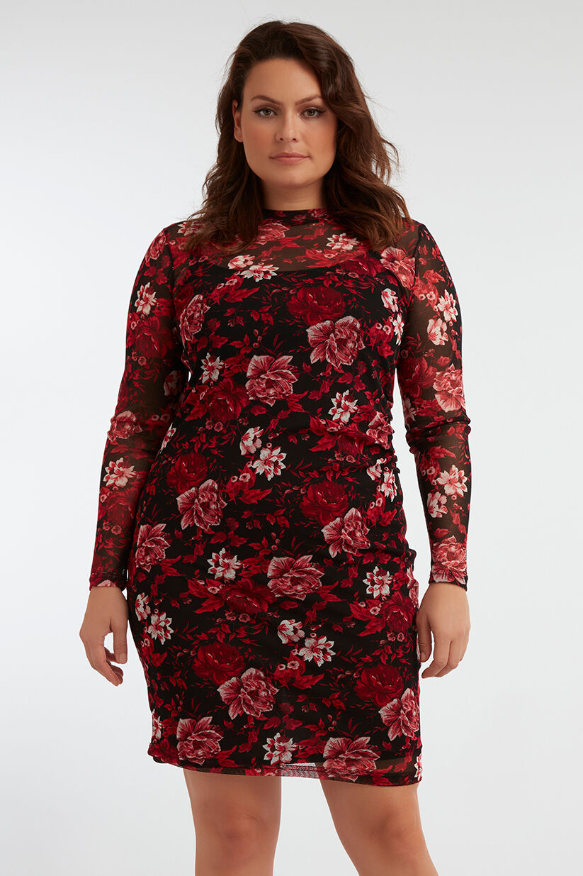 Semi-transparante jurk image number 5