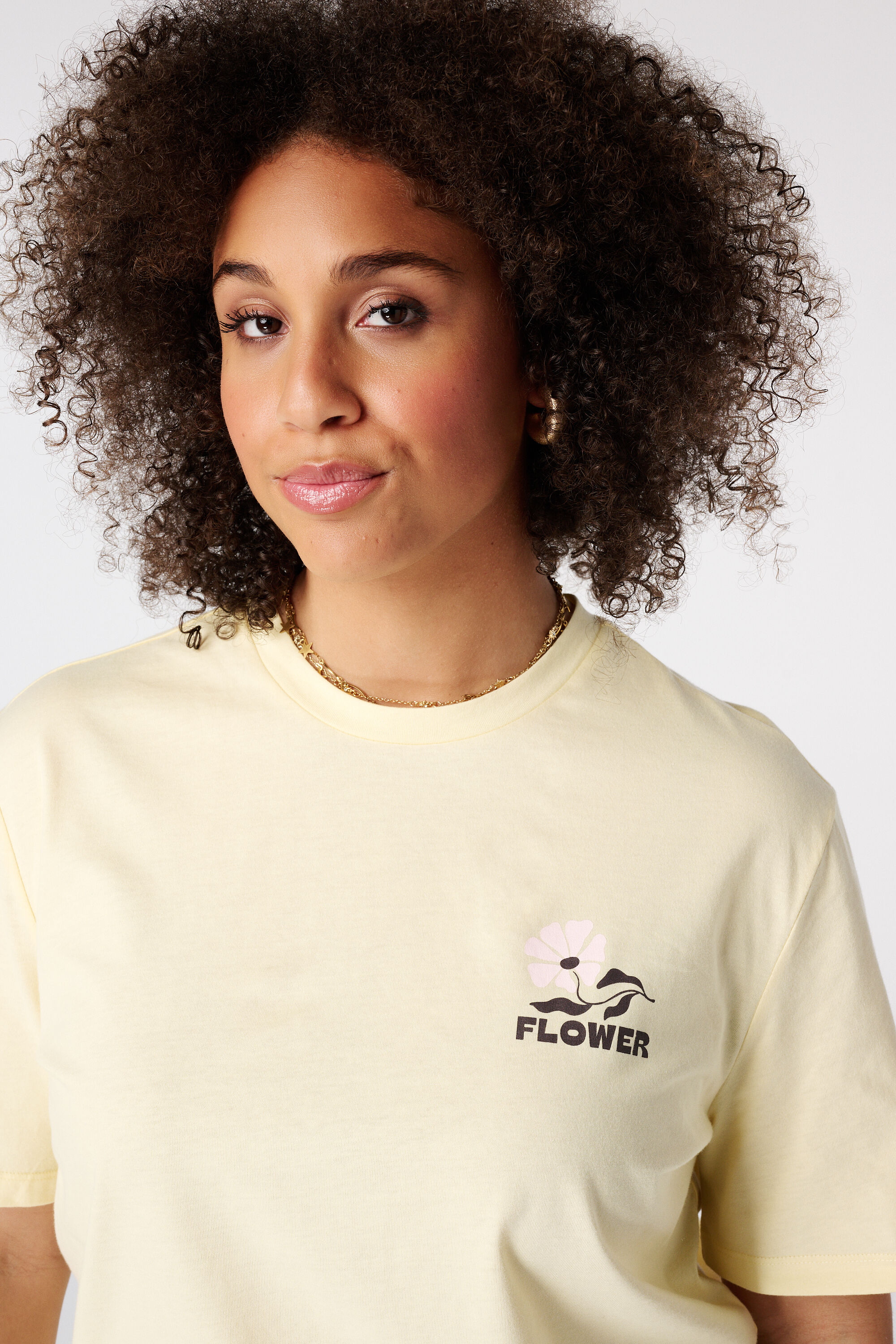 T-shirt met backprint image number 4