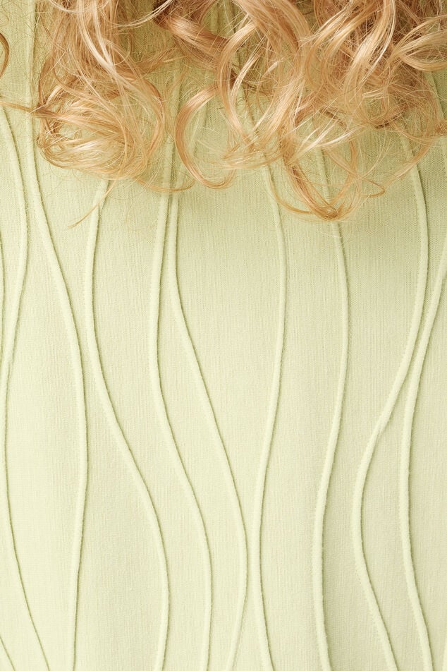 Aansluitende t-shirt met lange mouwen image number 6