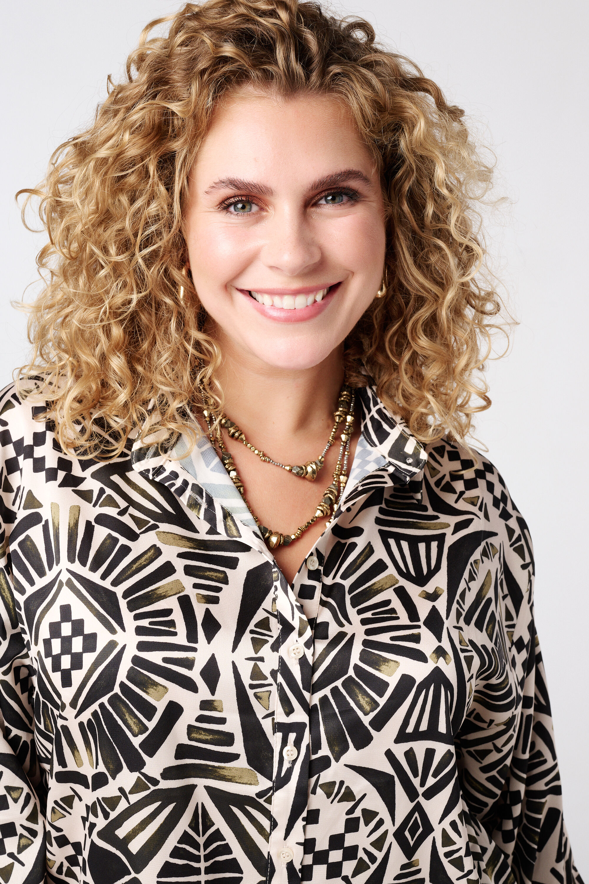 Blouse met print image number 4