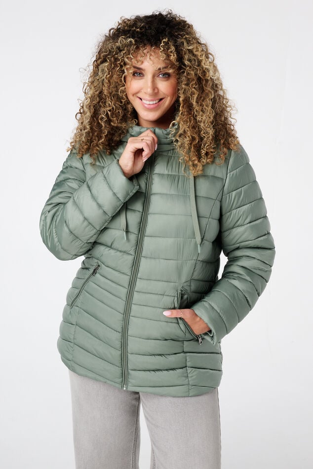 Licht gewatteerde jas image number 0