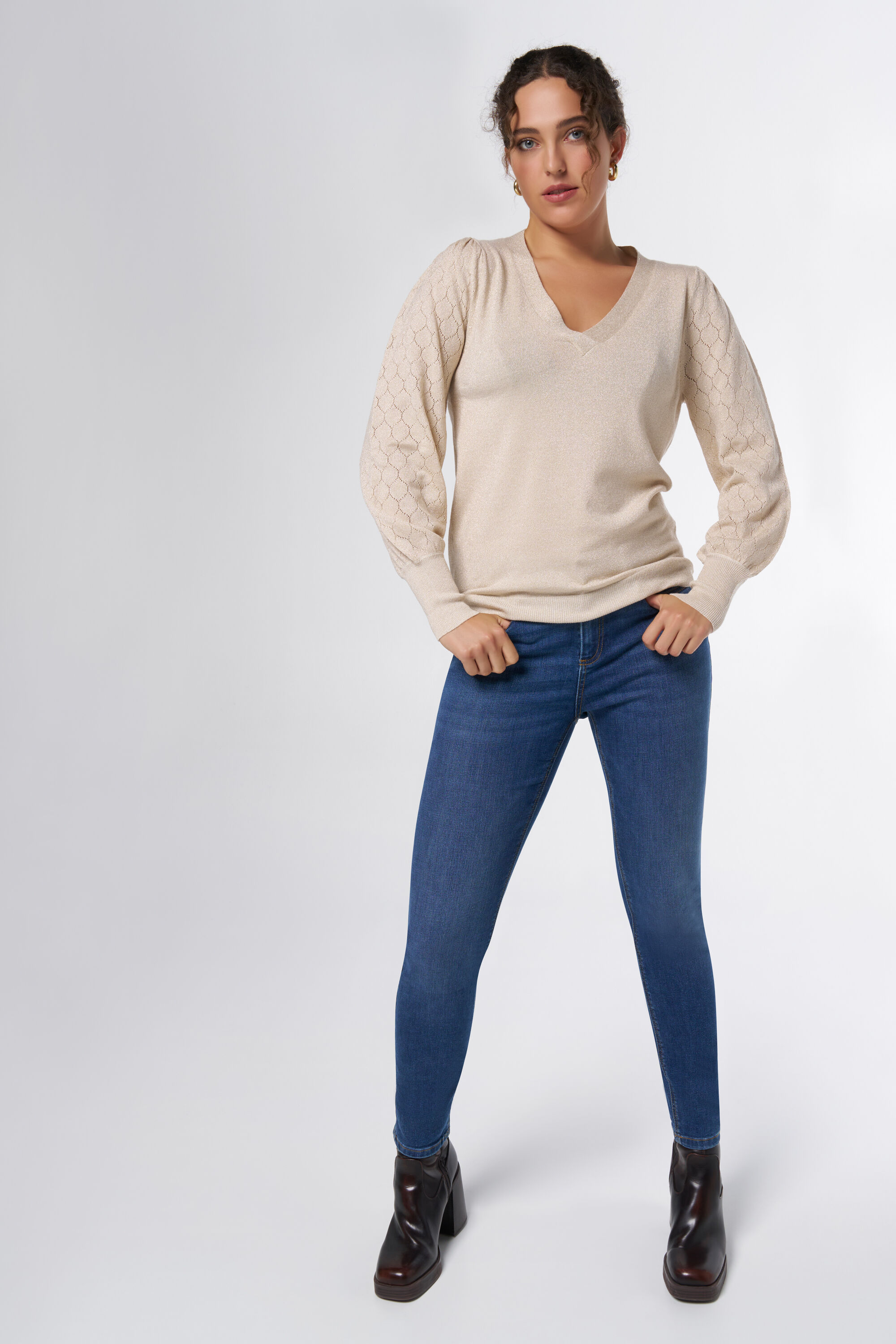 Trui met glitters image number 5